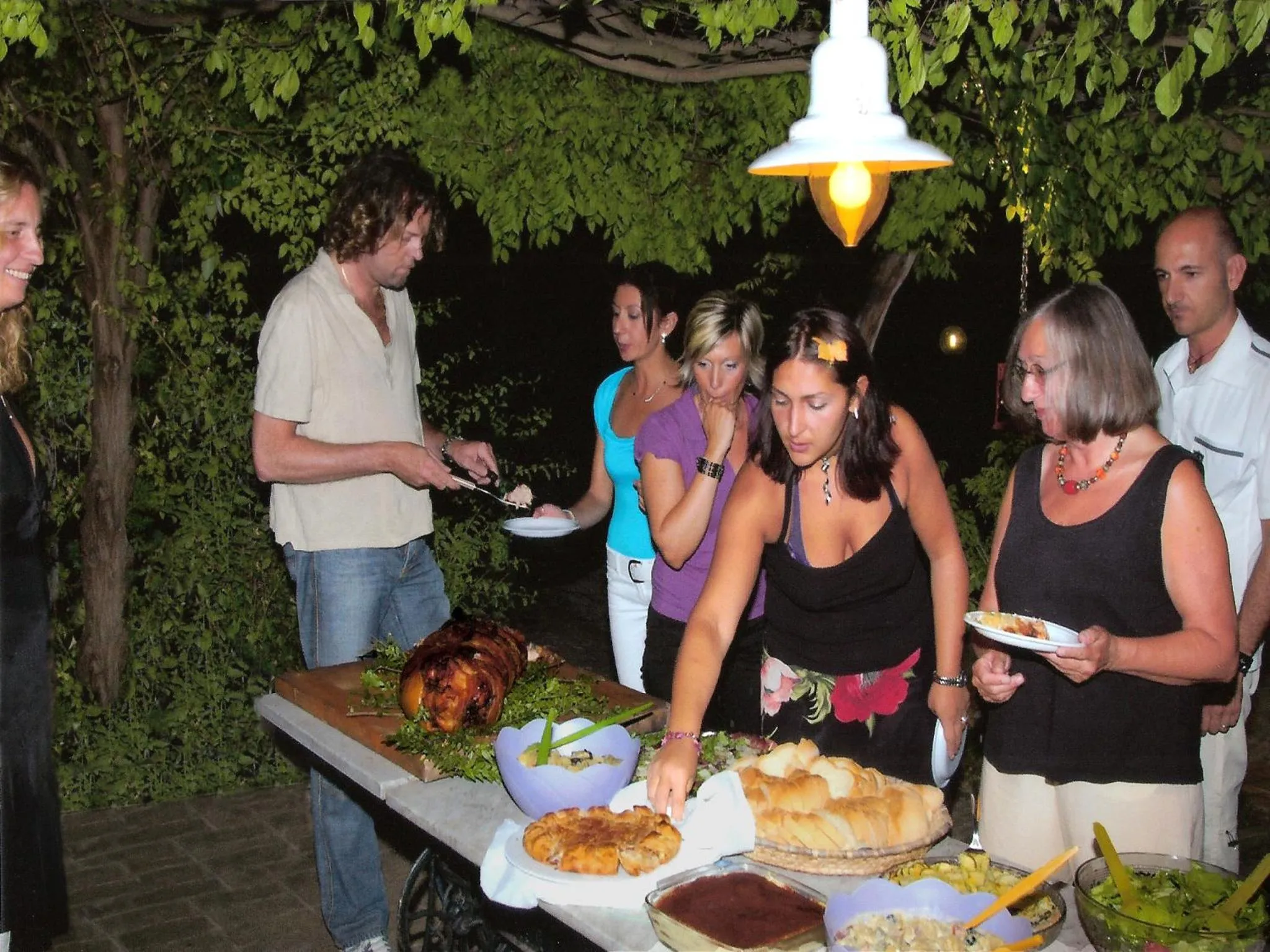 Dinner in B&B Glicine