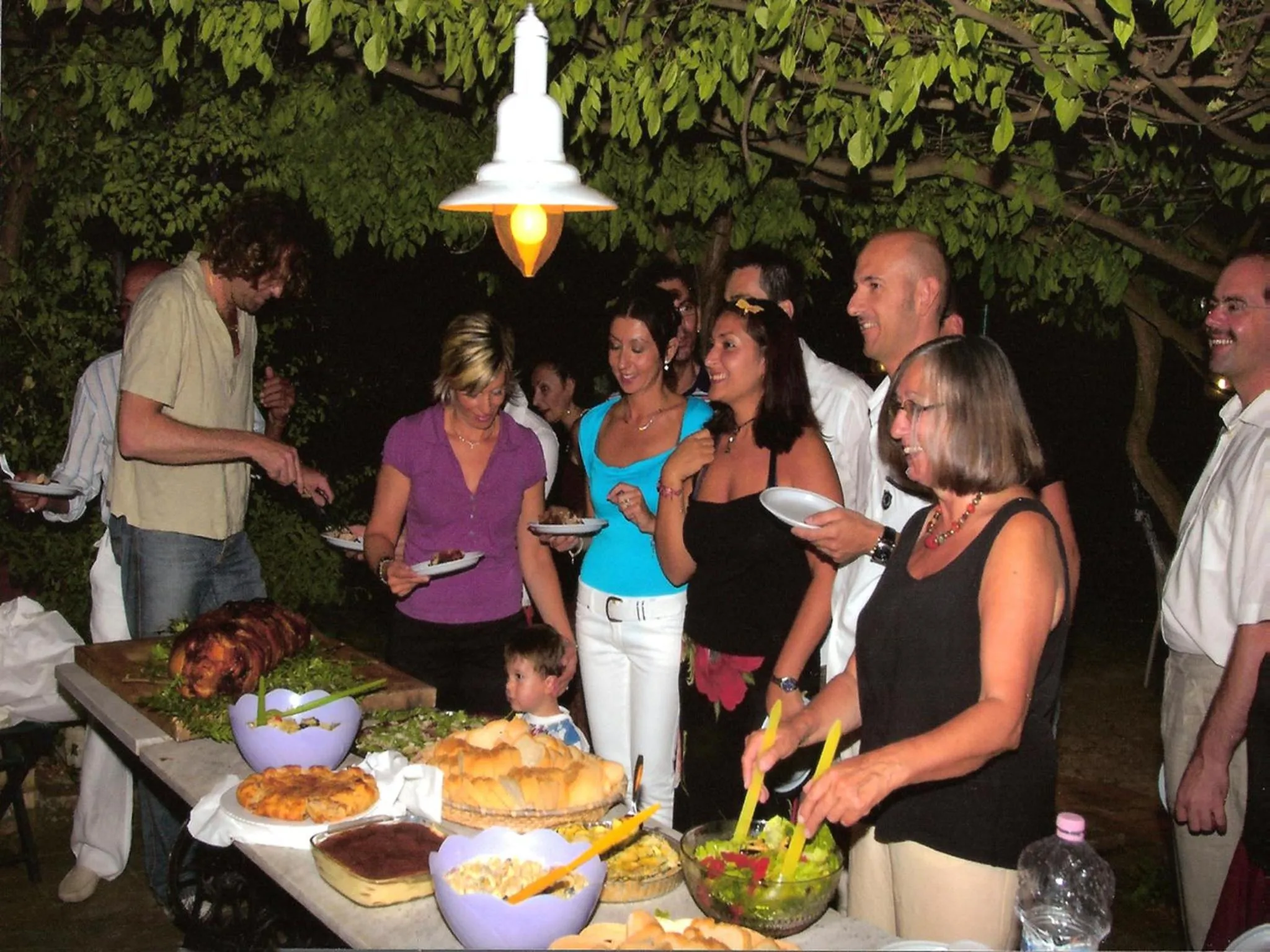 Dinner in B&B Glicine