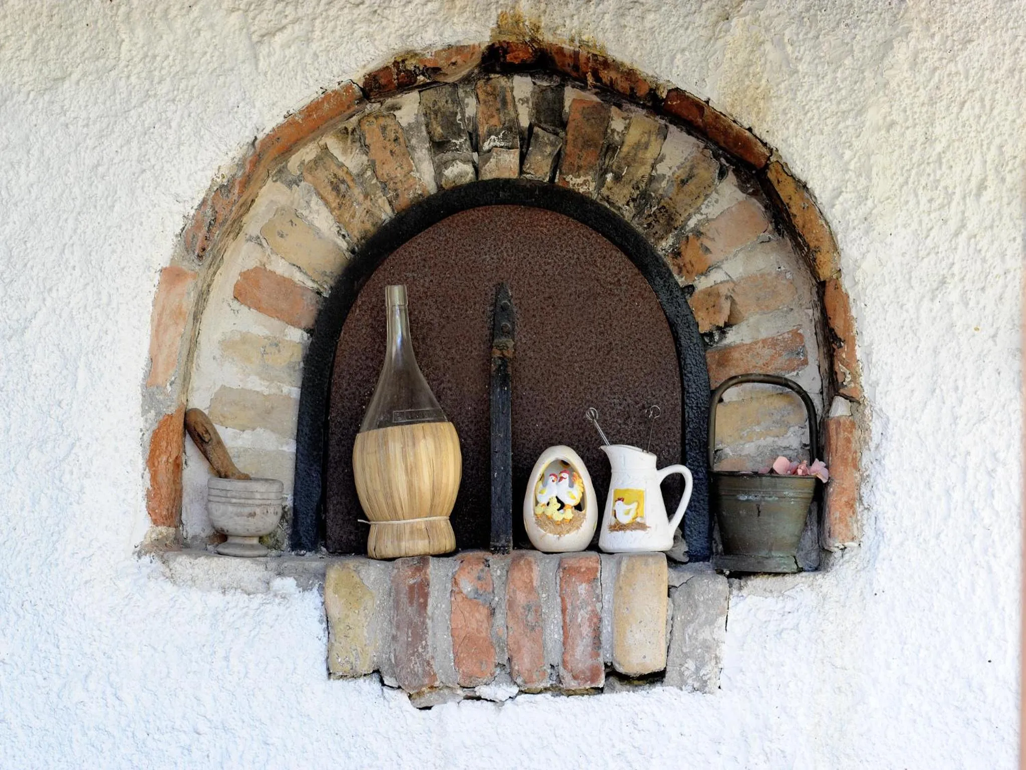 Decorative detail in B&B Glicine