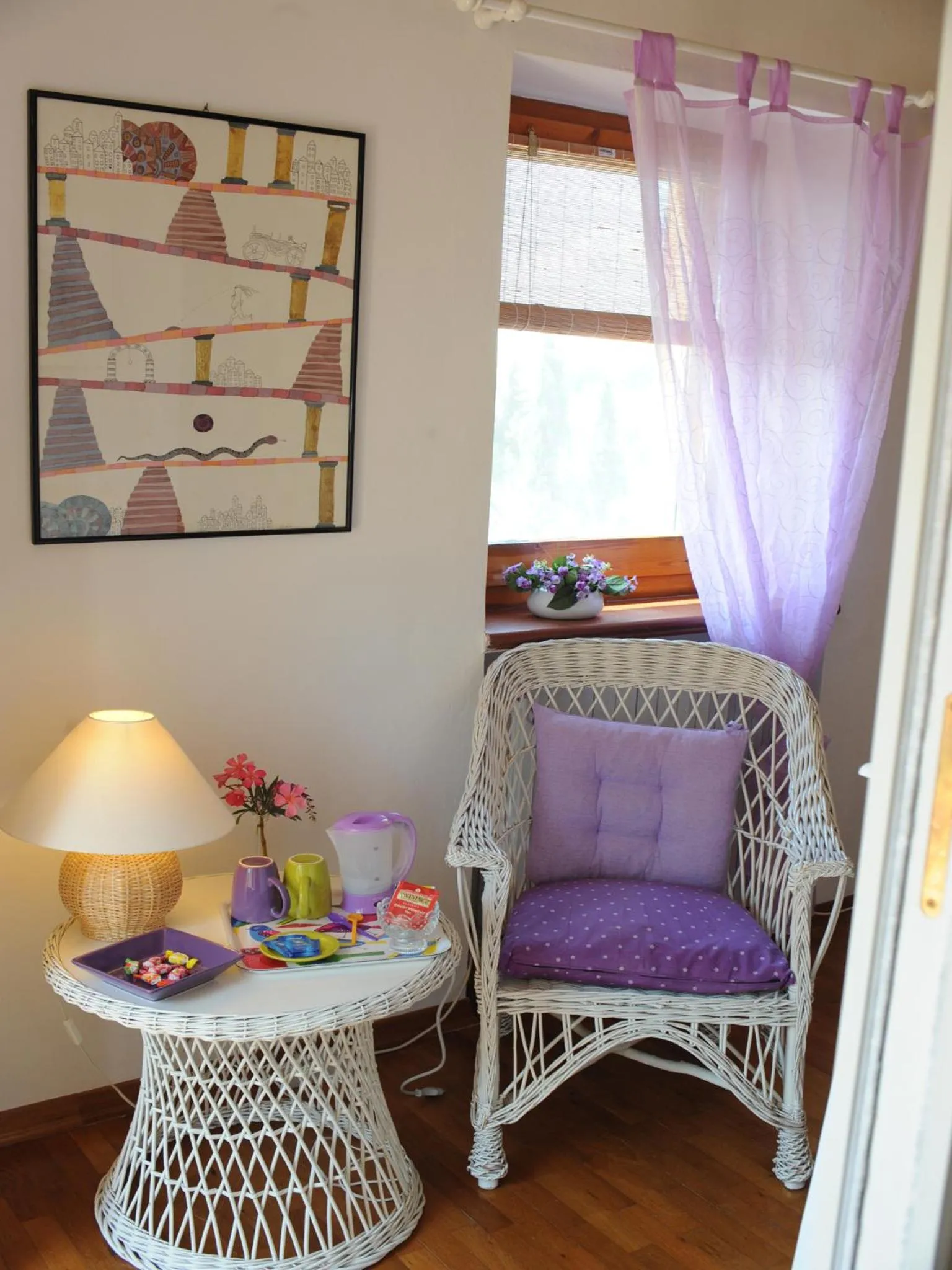 Photo of the whole room in B&B Glicine
