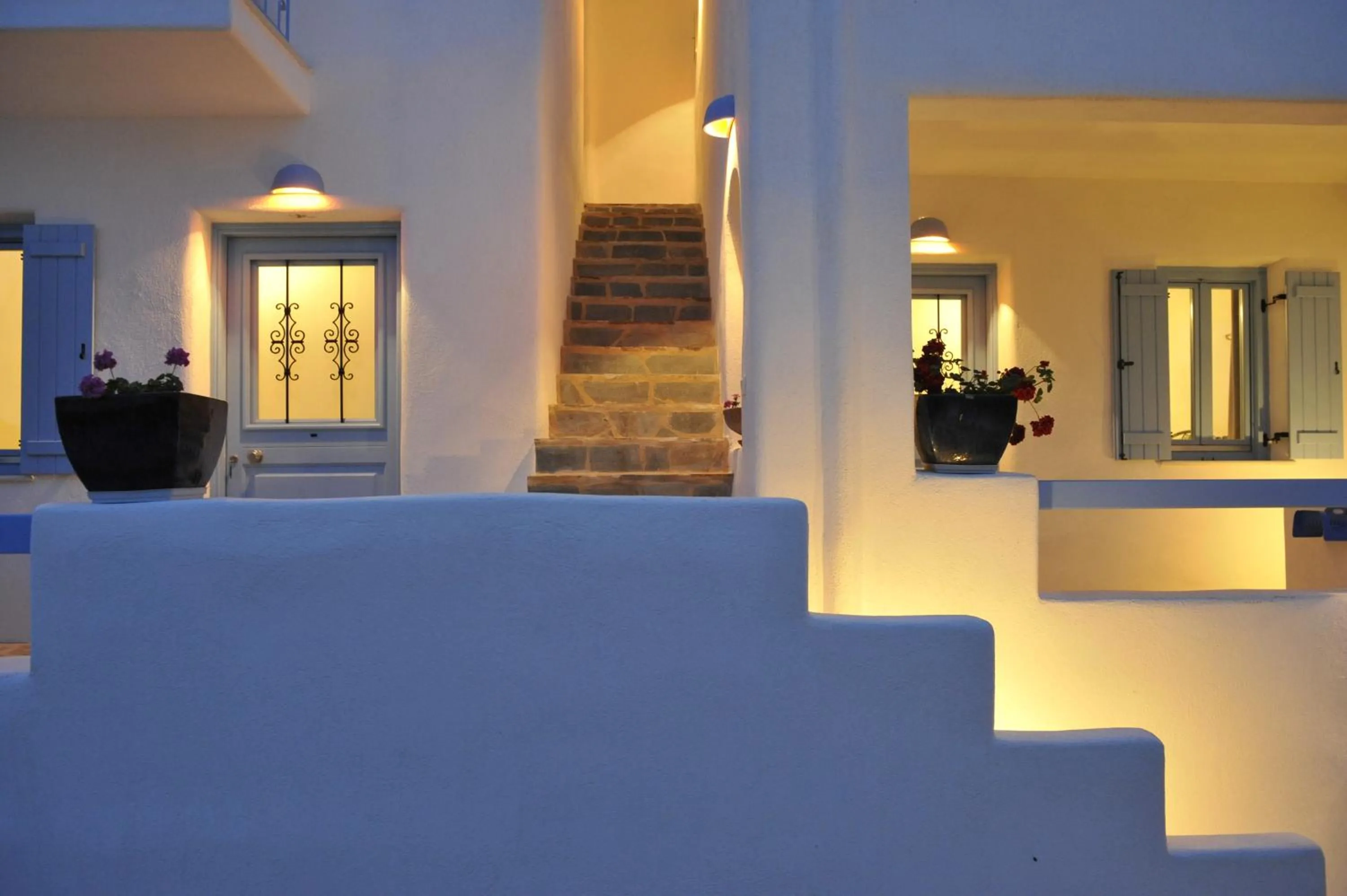 Decorative detail in Evita Apartments