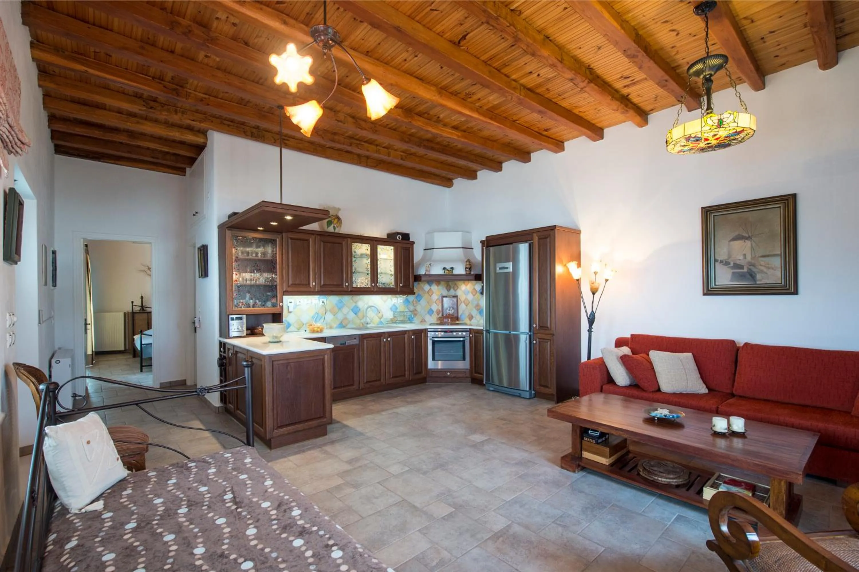 Living room in Evita Apartments