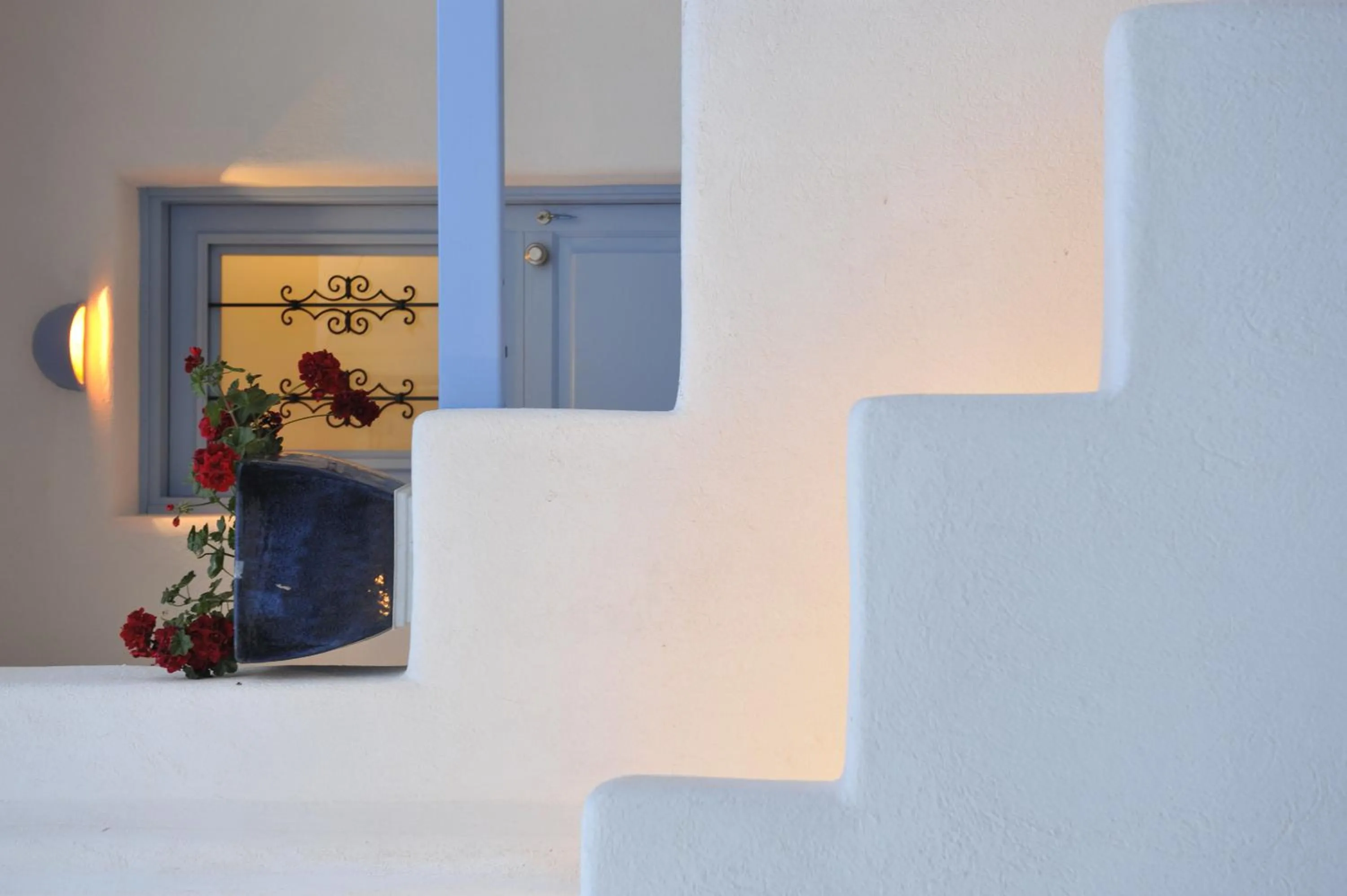 Decorative detail in Evita Apartments