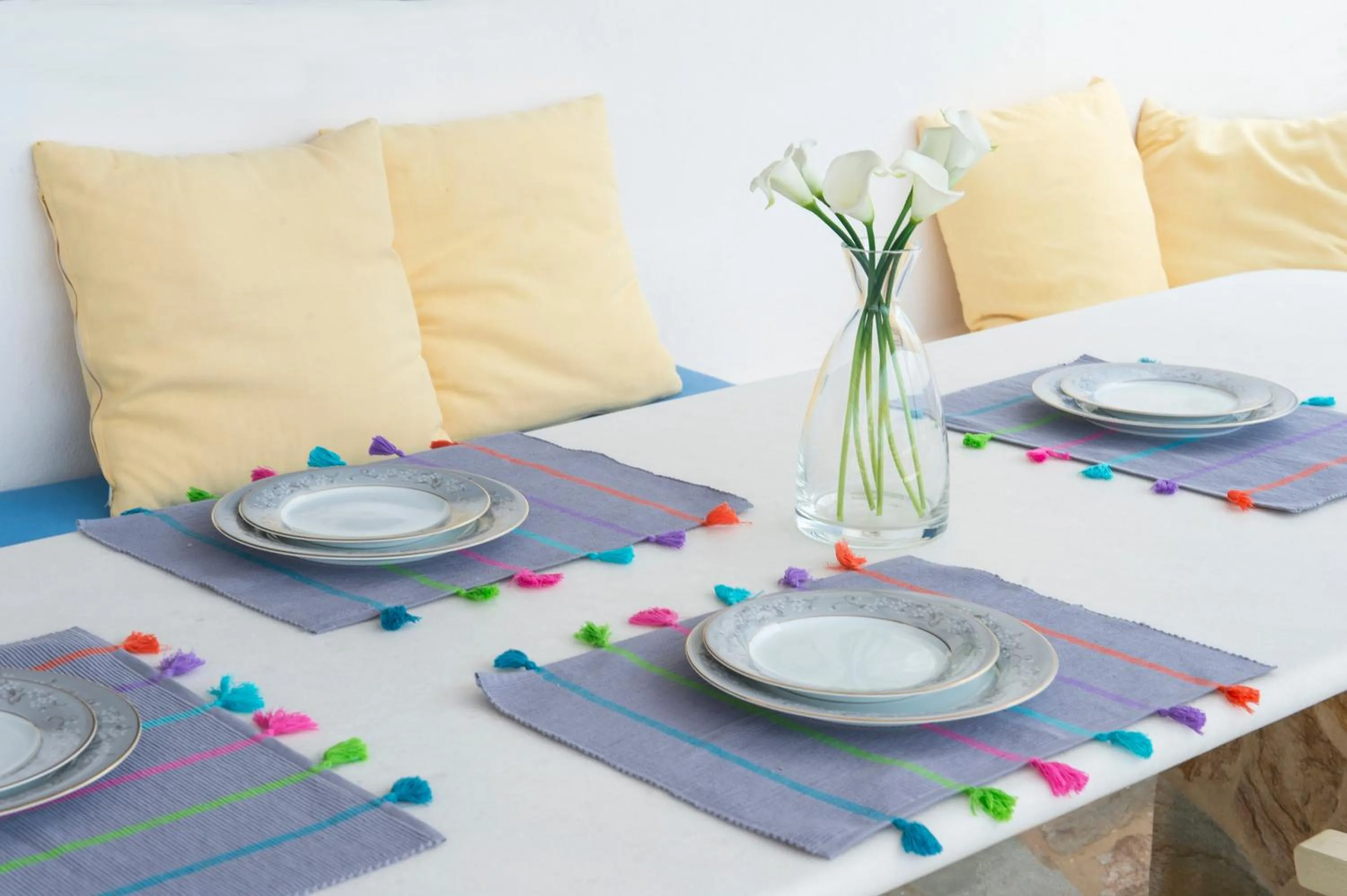 Dining area in Evita Apartments