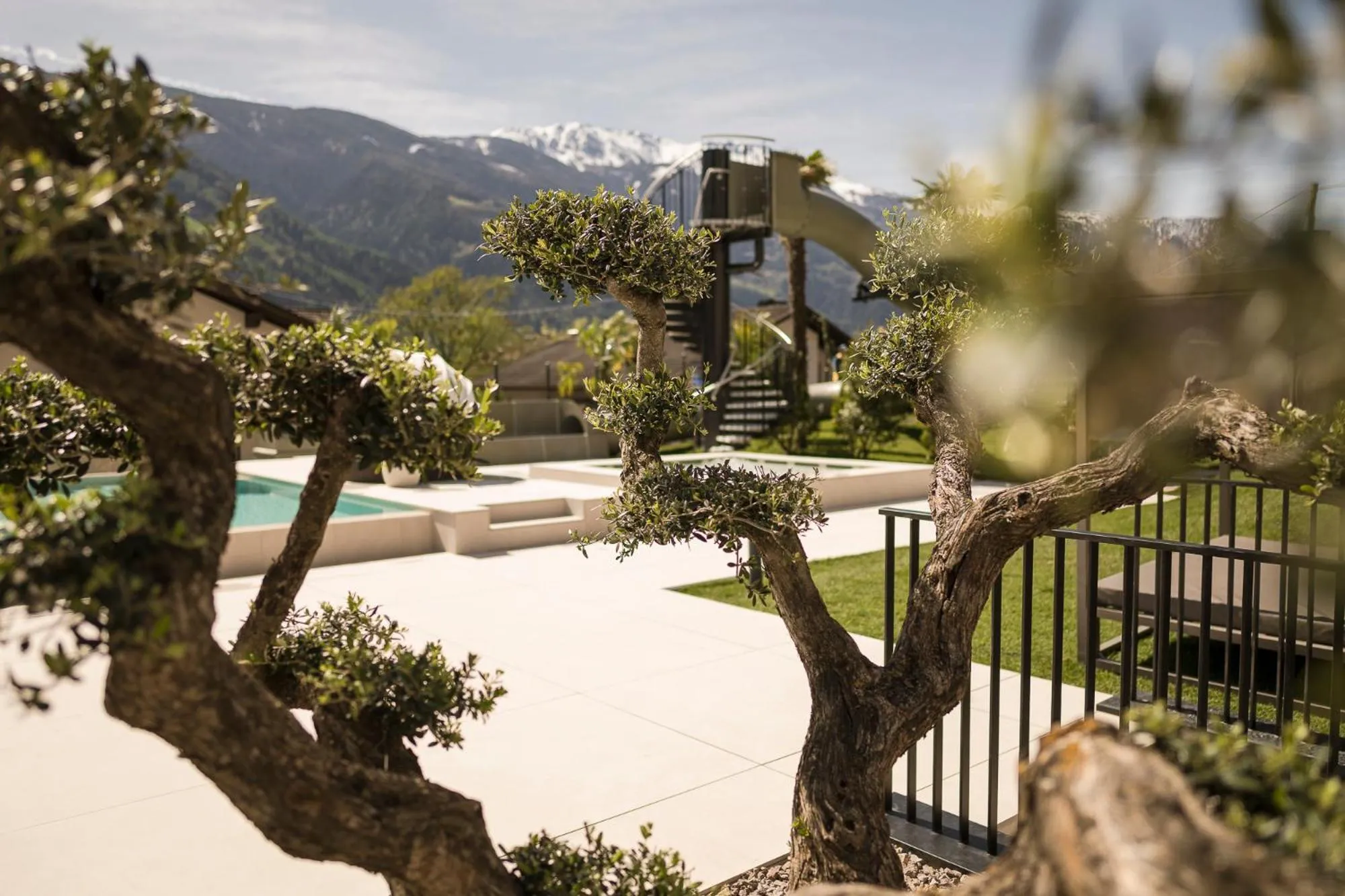 Swimming pool in Heidi & Edith Family Aparthotel
