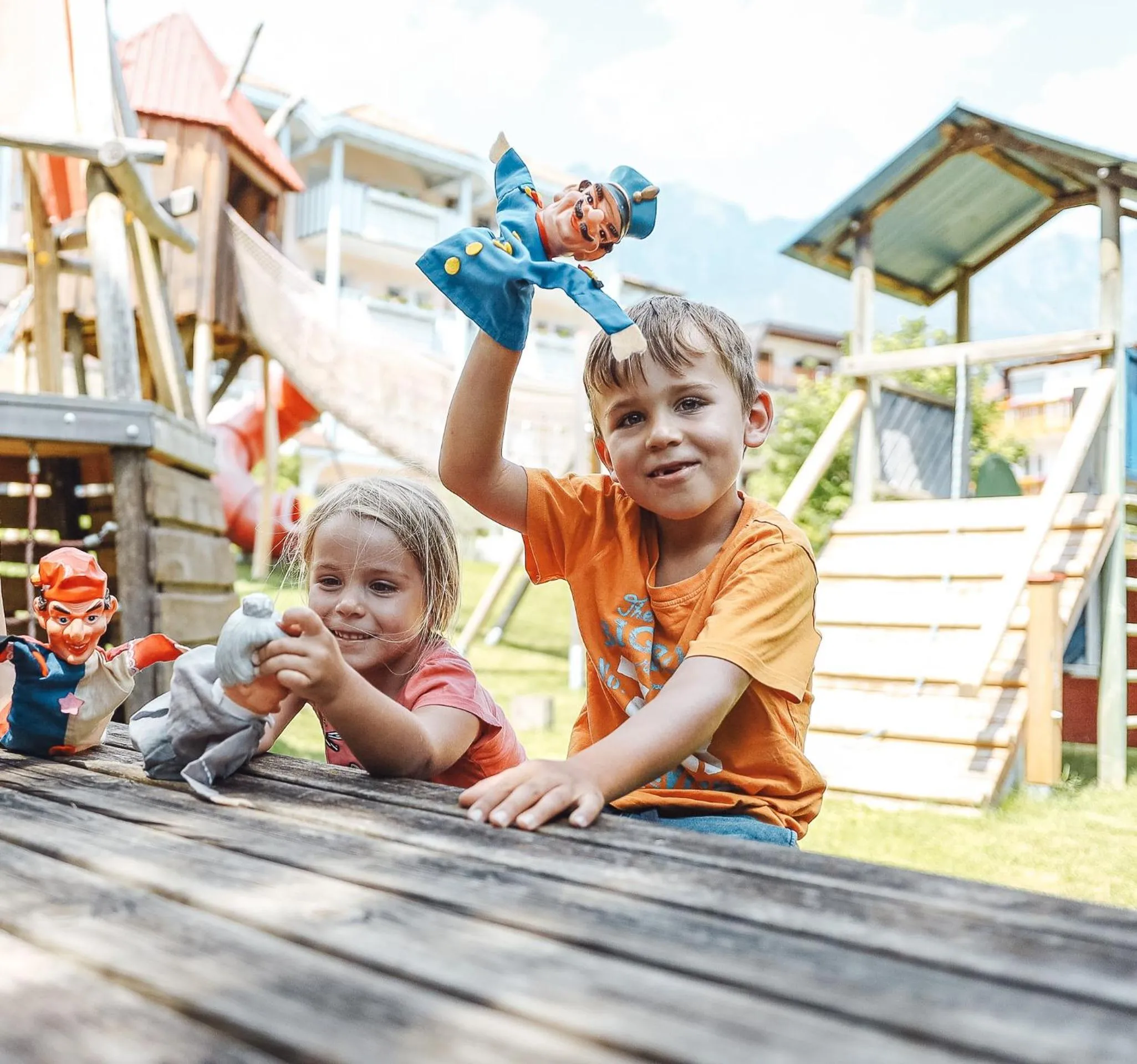 Family in Heidi & Edith Family Aparthotel