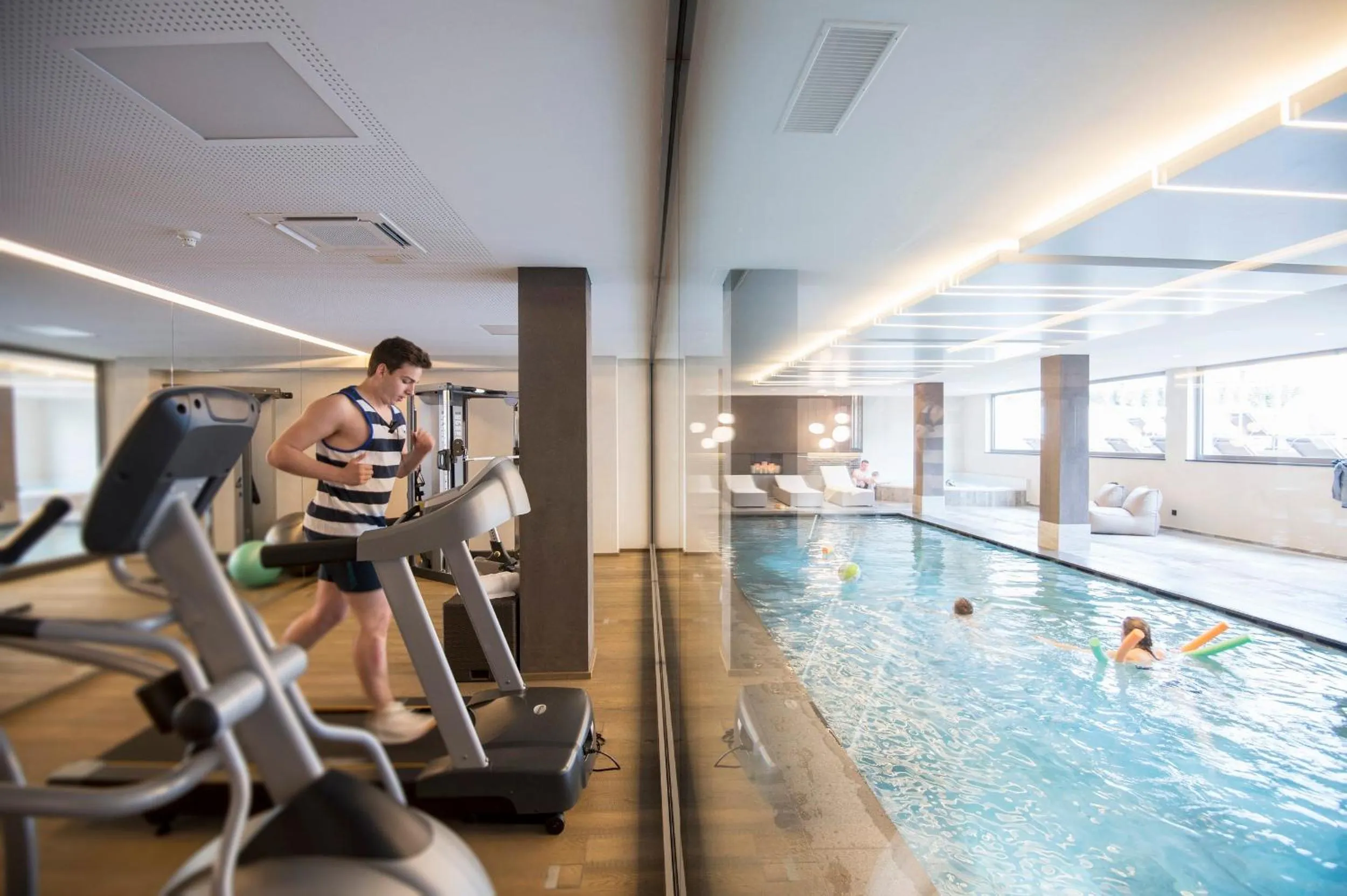 Fitness centre/facilities in Heidi & Edith Family Aparthotel