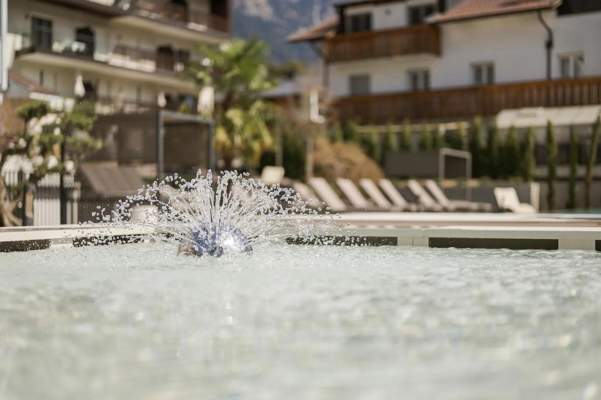 Swimming pool in Heidi & Edith Family Aparthotel