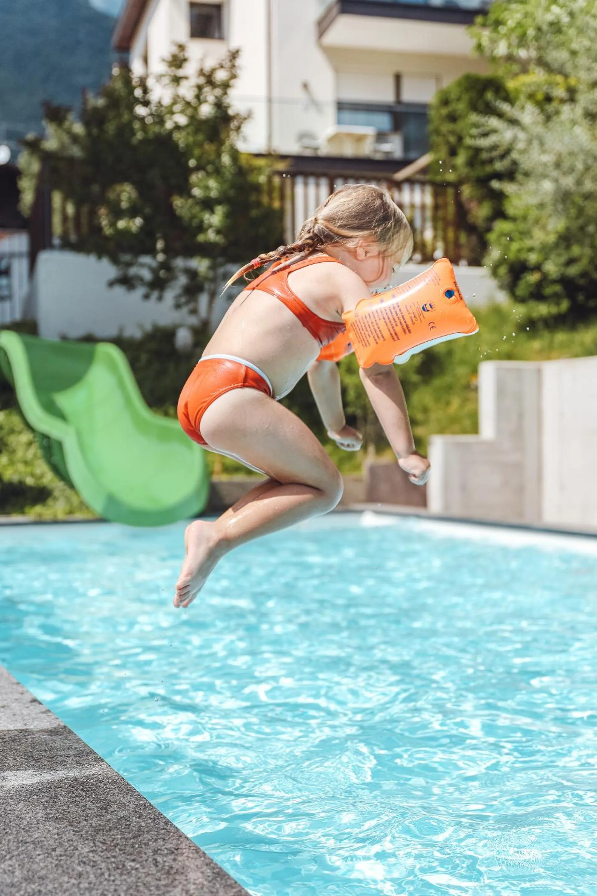 Swimming pool in Heidi & Edith Family Aparthotel