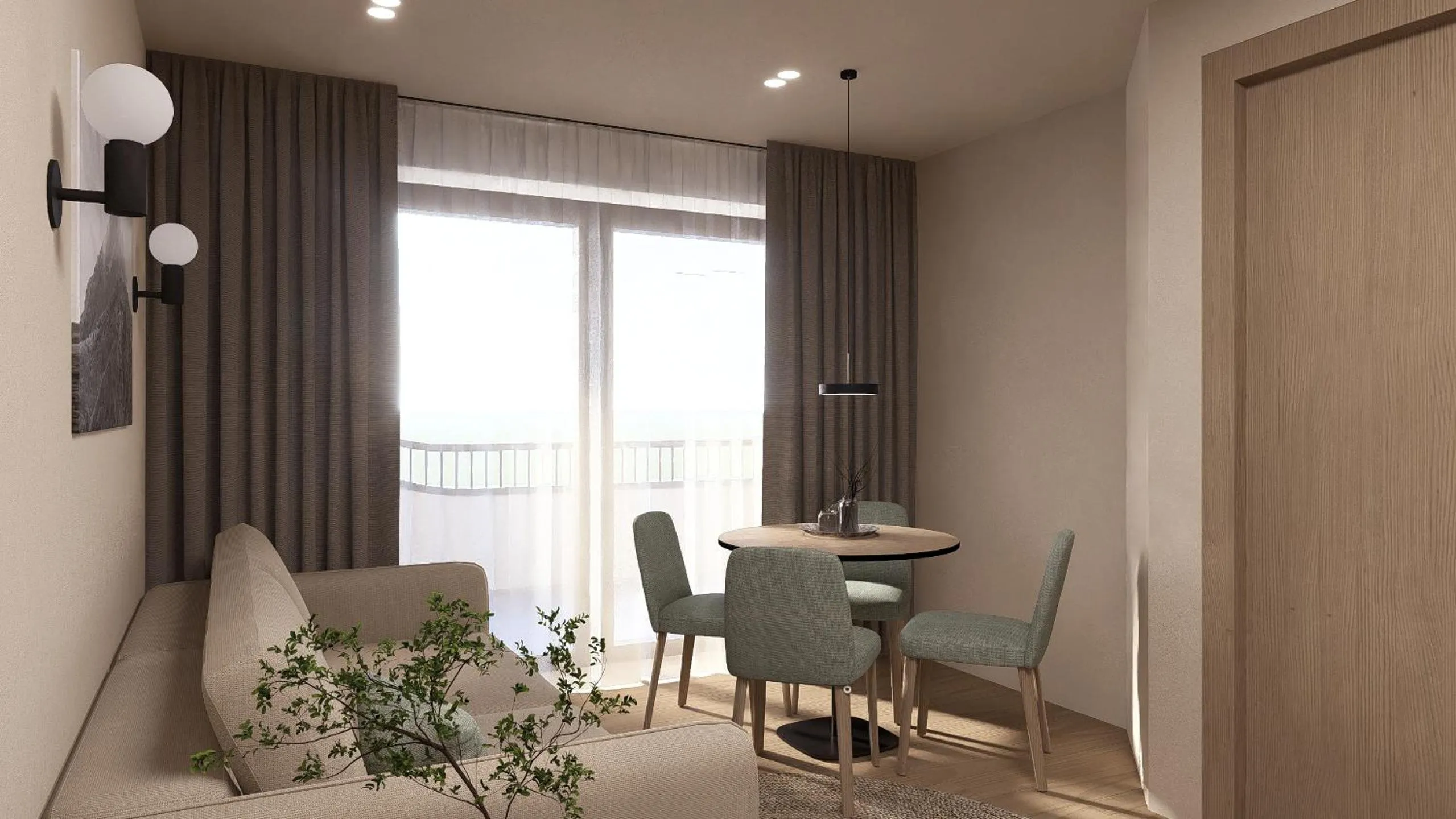 Living room in Amaris Suites