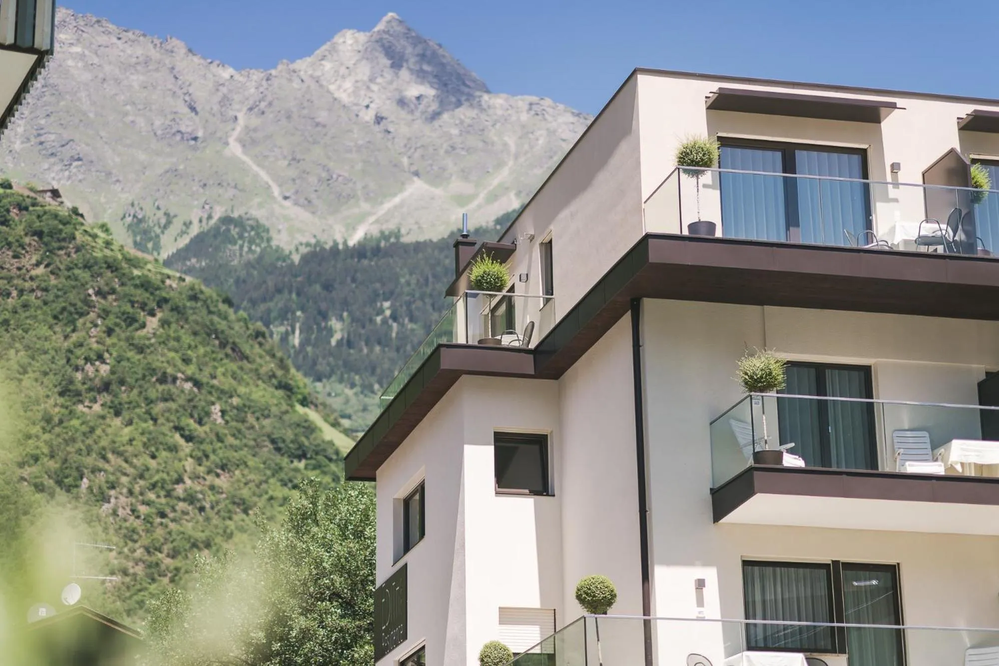 Mountain view in Heidi & Edith Family Aparthotel