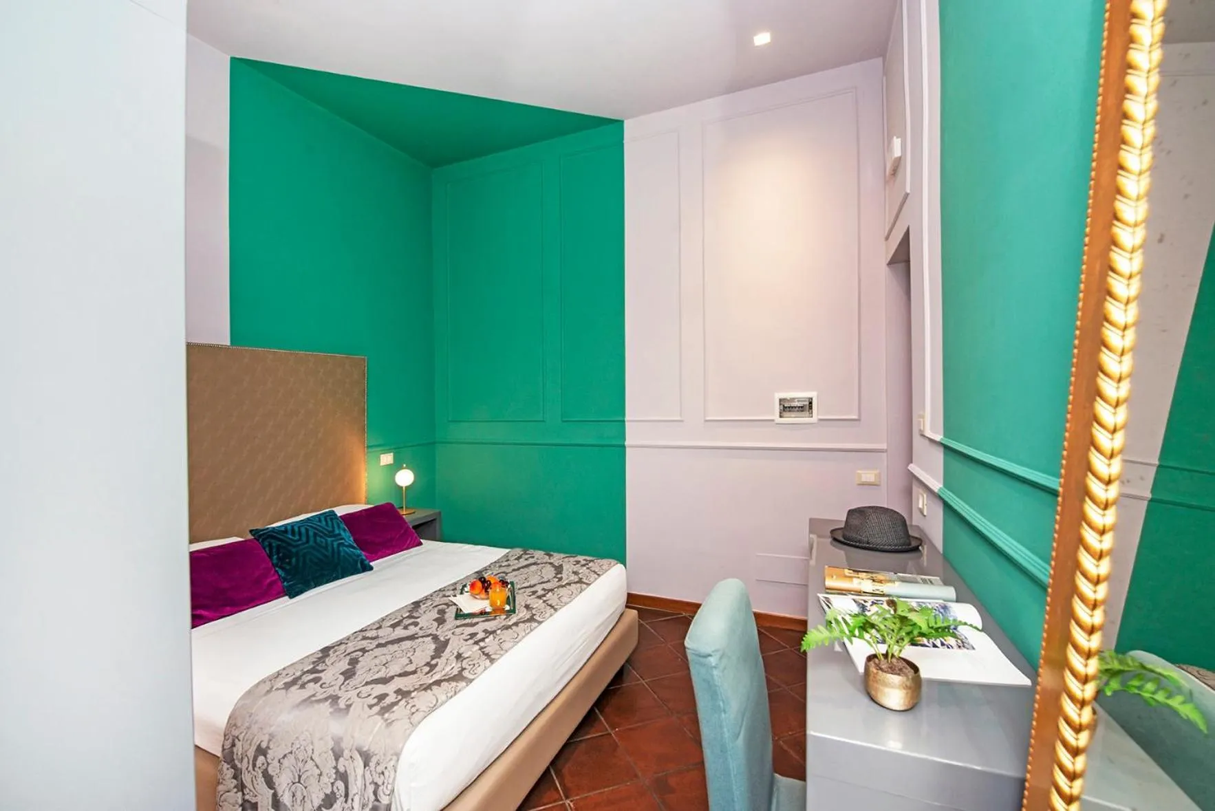 Bed in Town House Campo De Fiori