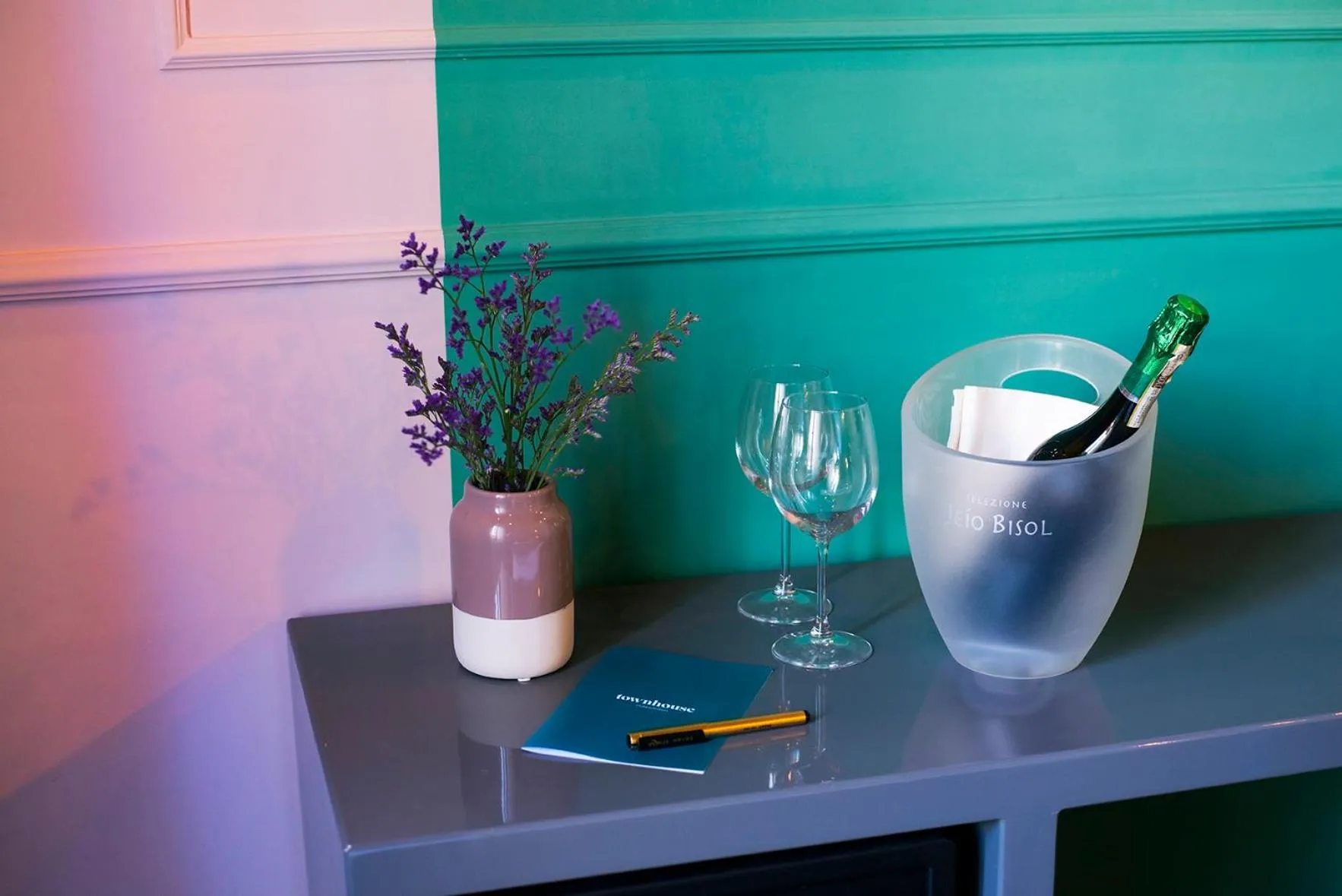 Decorative detail in Town House Campo De Fiori