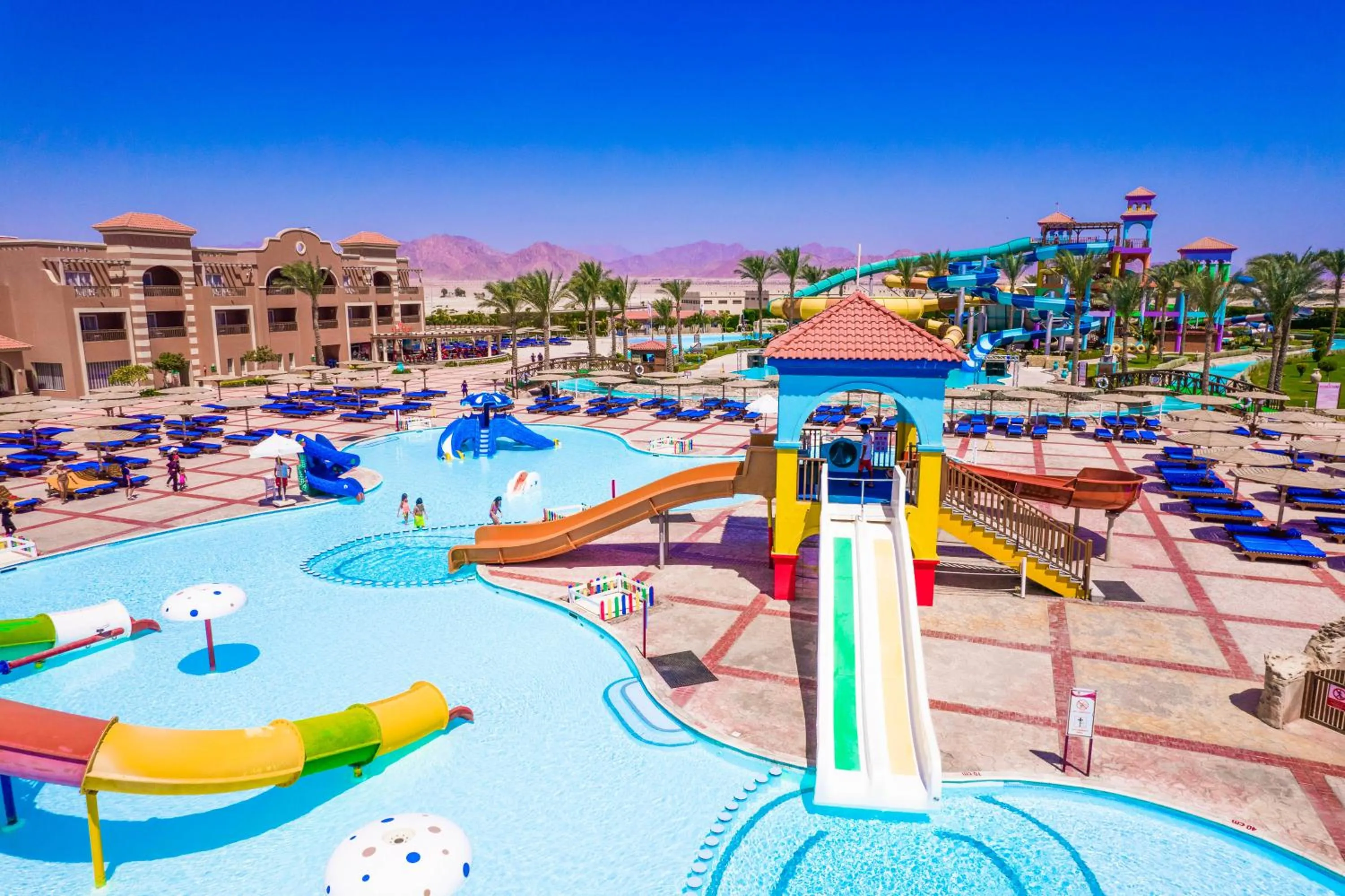 Aqua park in Charmillion Club Aquapark
