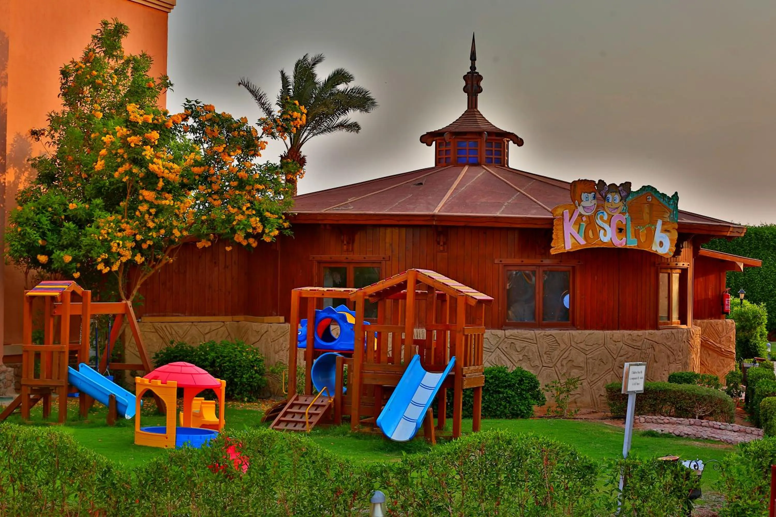 Children play ground in Charmillion Club Aquapark