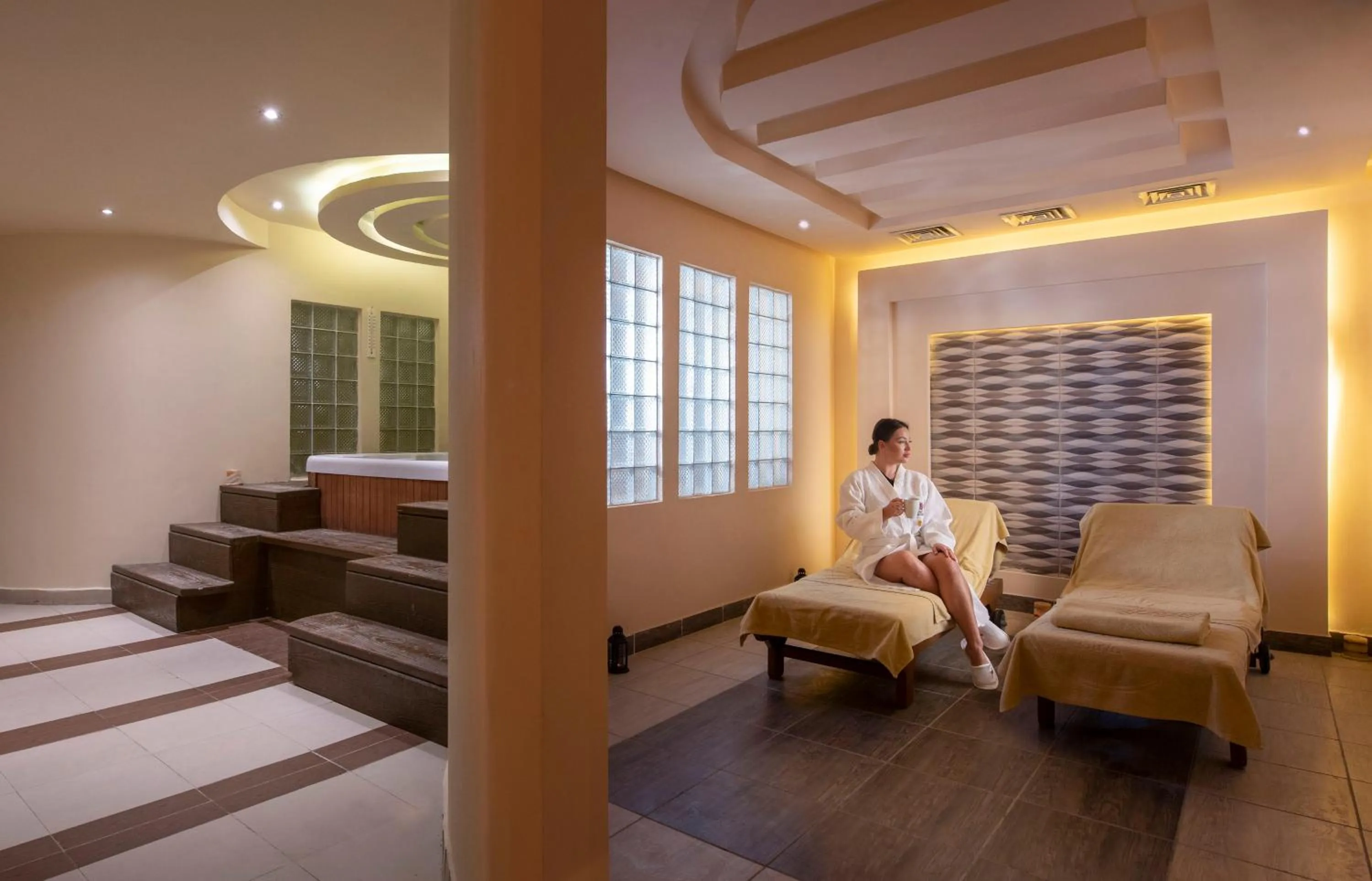 Spa and wellness centre/facilities in Charmillion Club Aquapark
