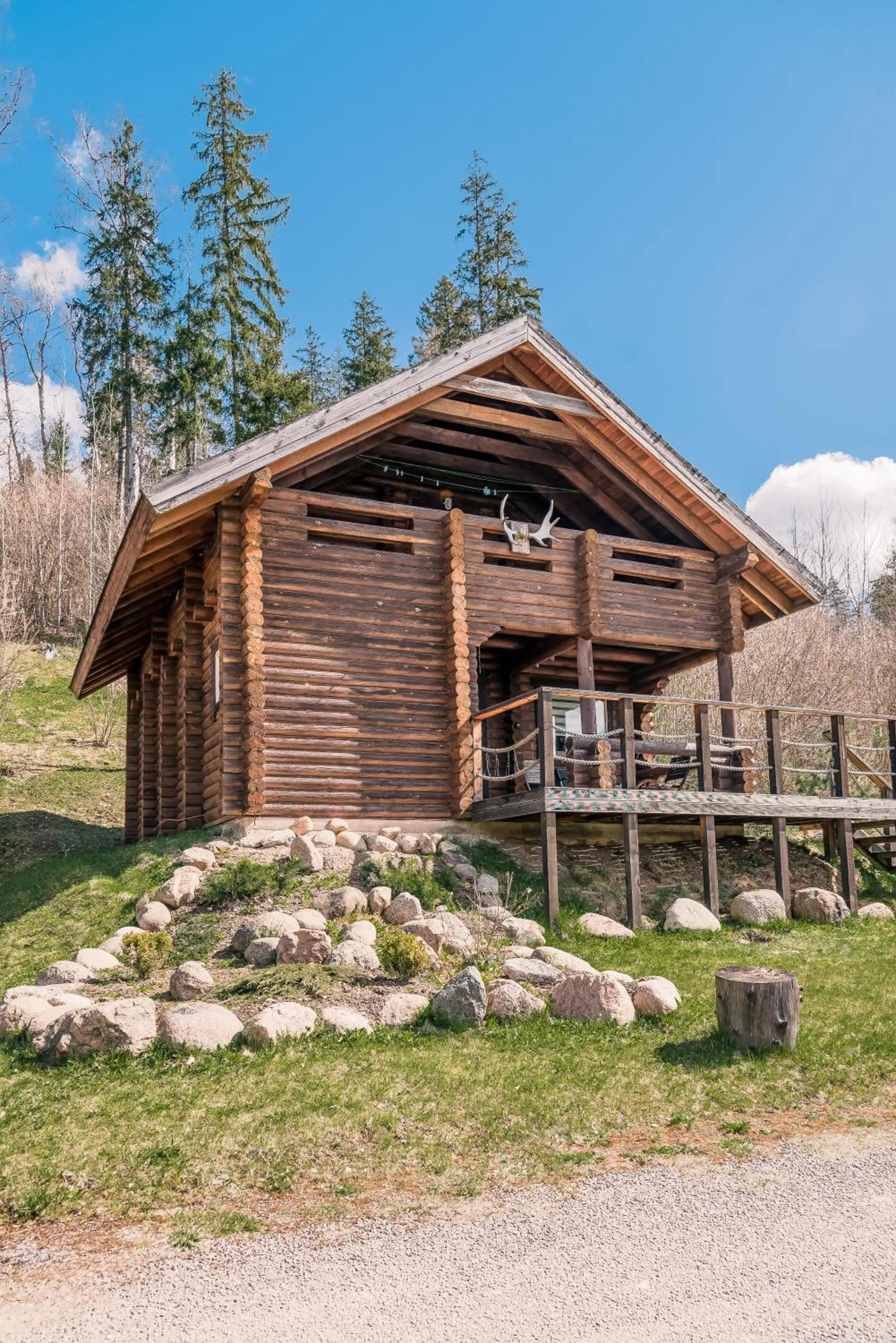 Property building in Külmamäe puhkemaja