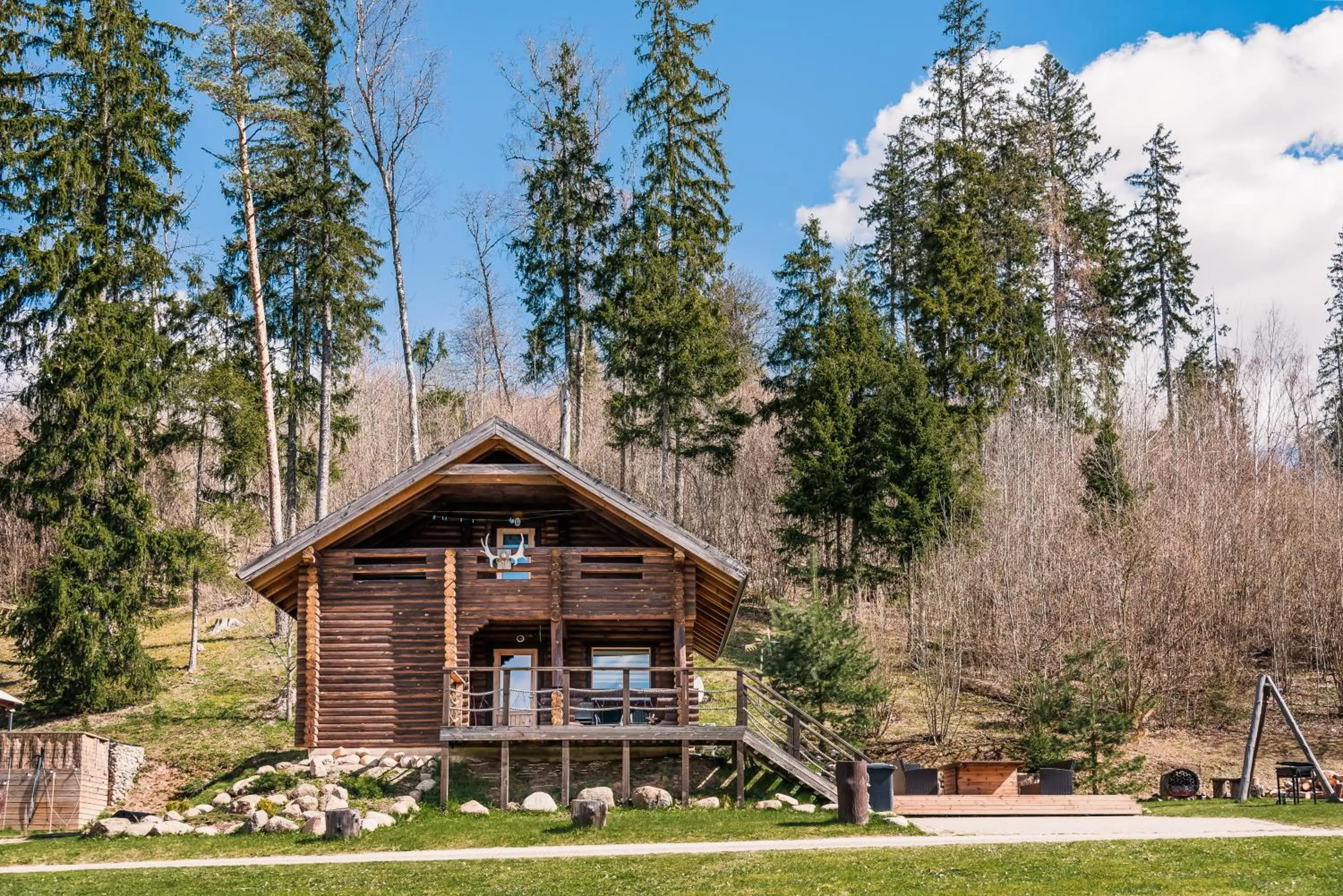 Property building in Külmamäe puhkemaja