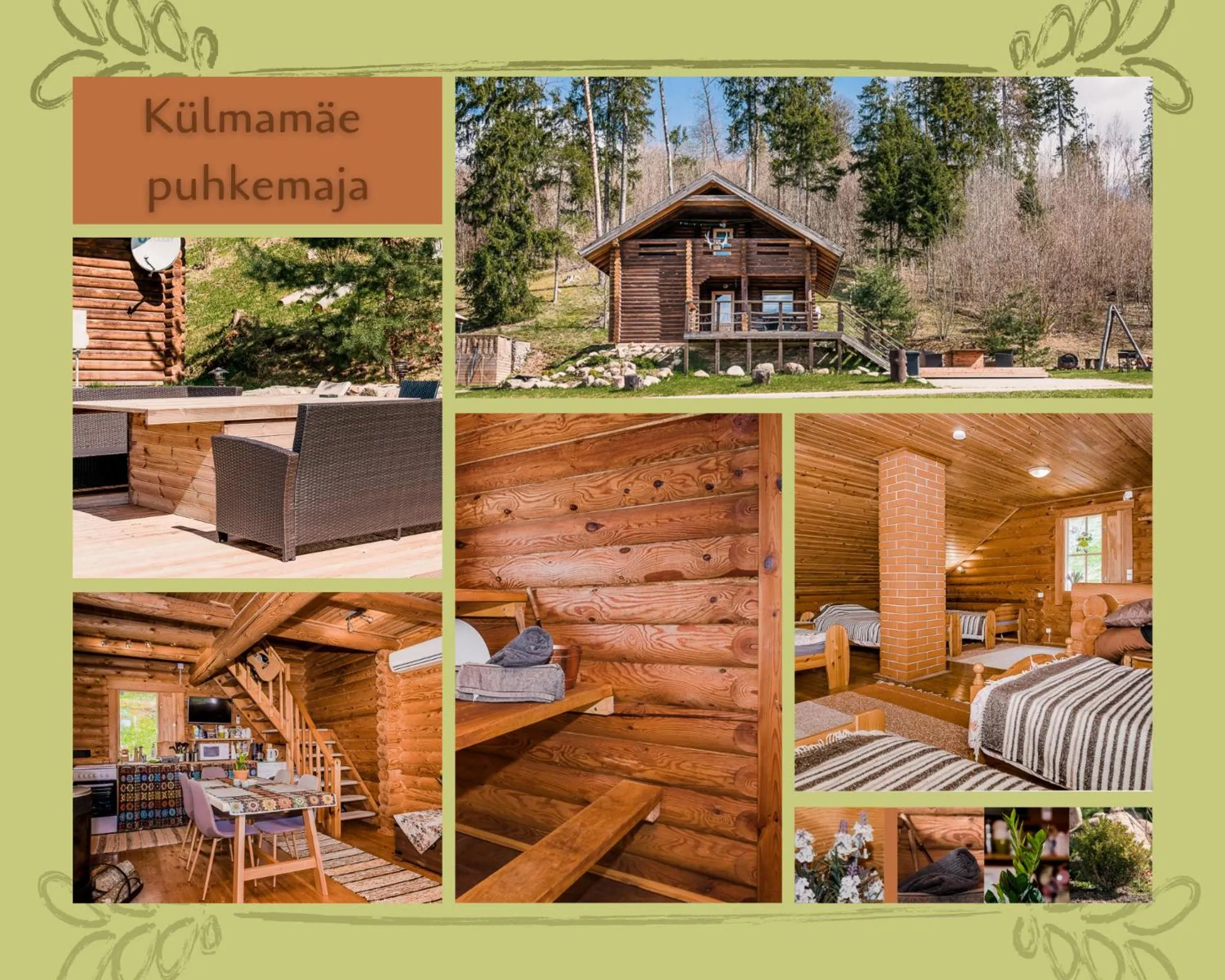 Property building in Külmamäe puhkemaja