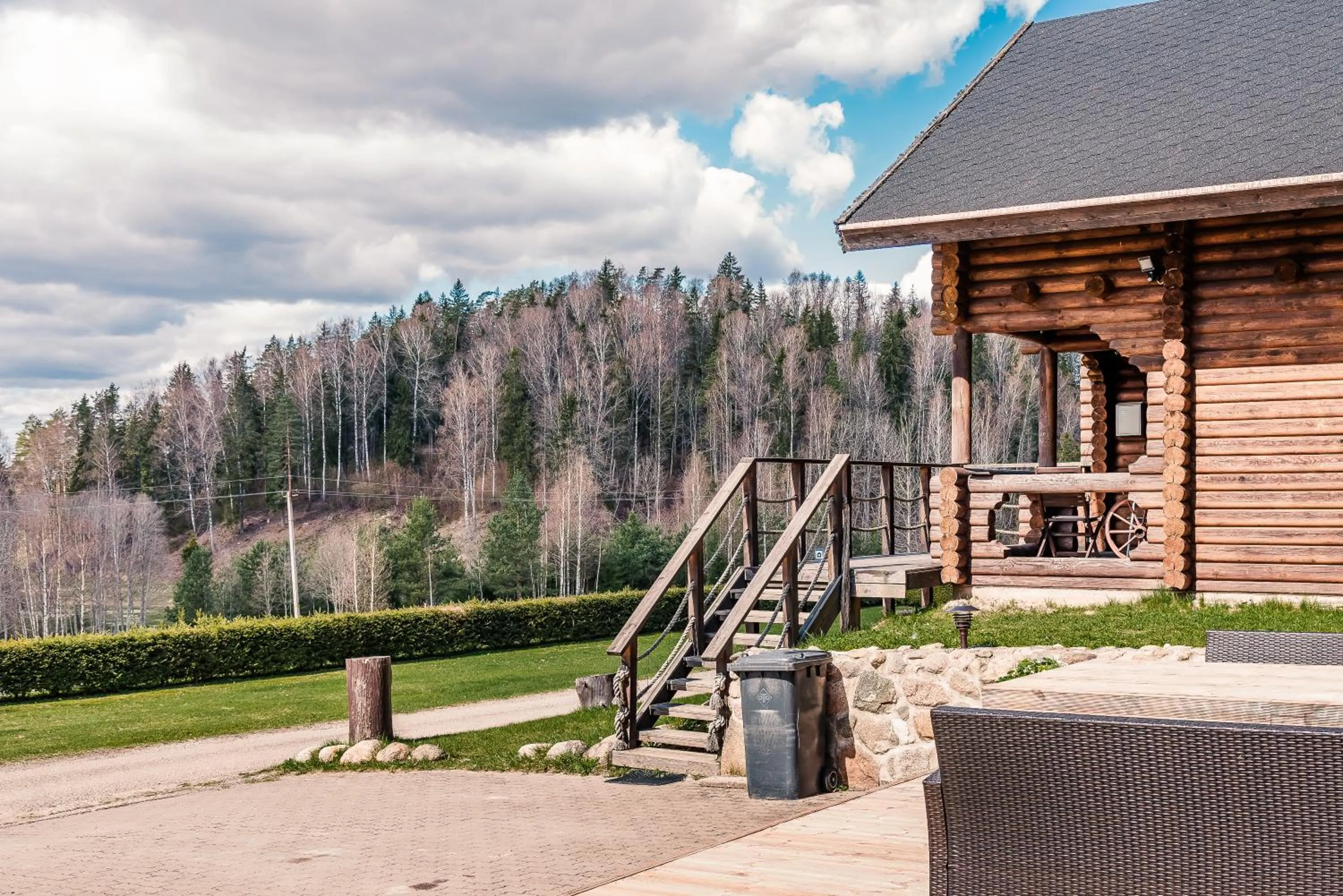 Property building in Külmamäe puhkemaja