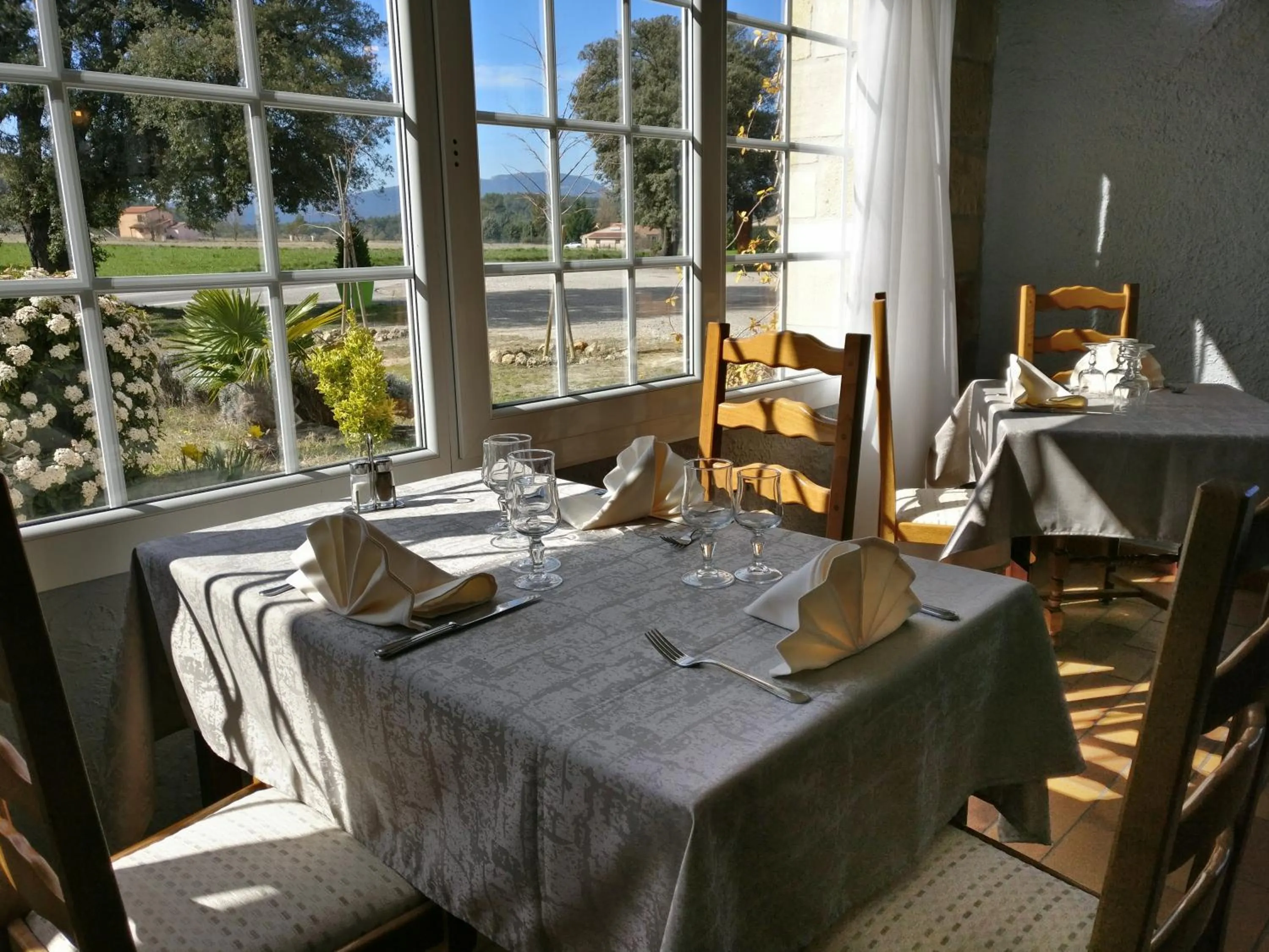 Decorative detail in Auberge du Grand Chêne