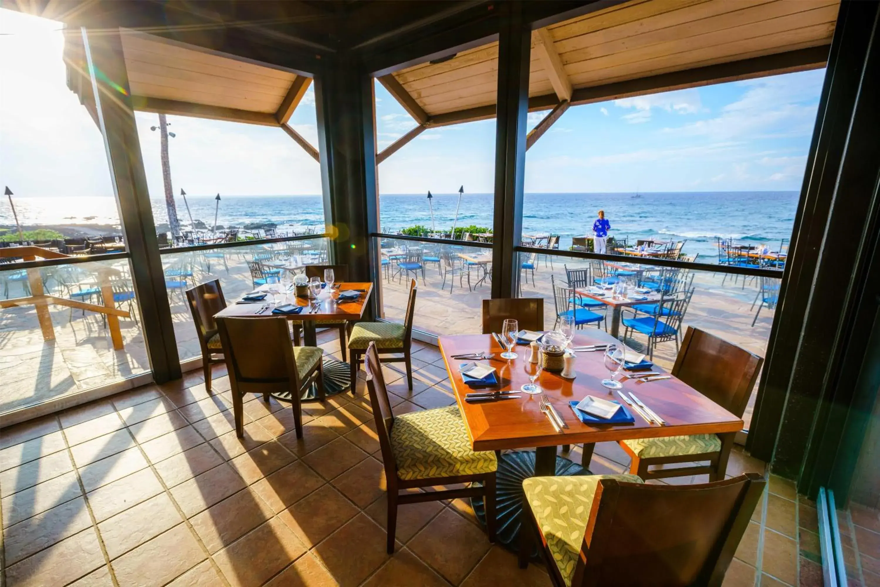 Breakfast in Hilton Waikoloa Village Breakfast in Hilton Waikoloa Village