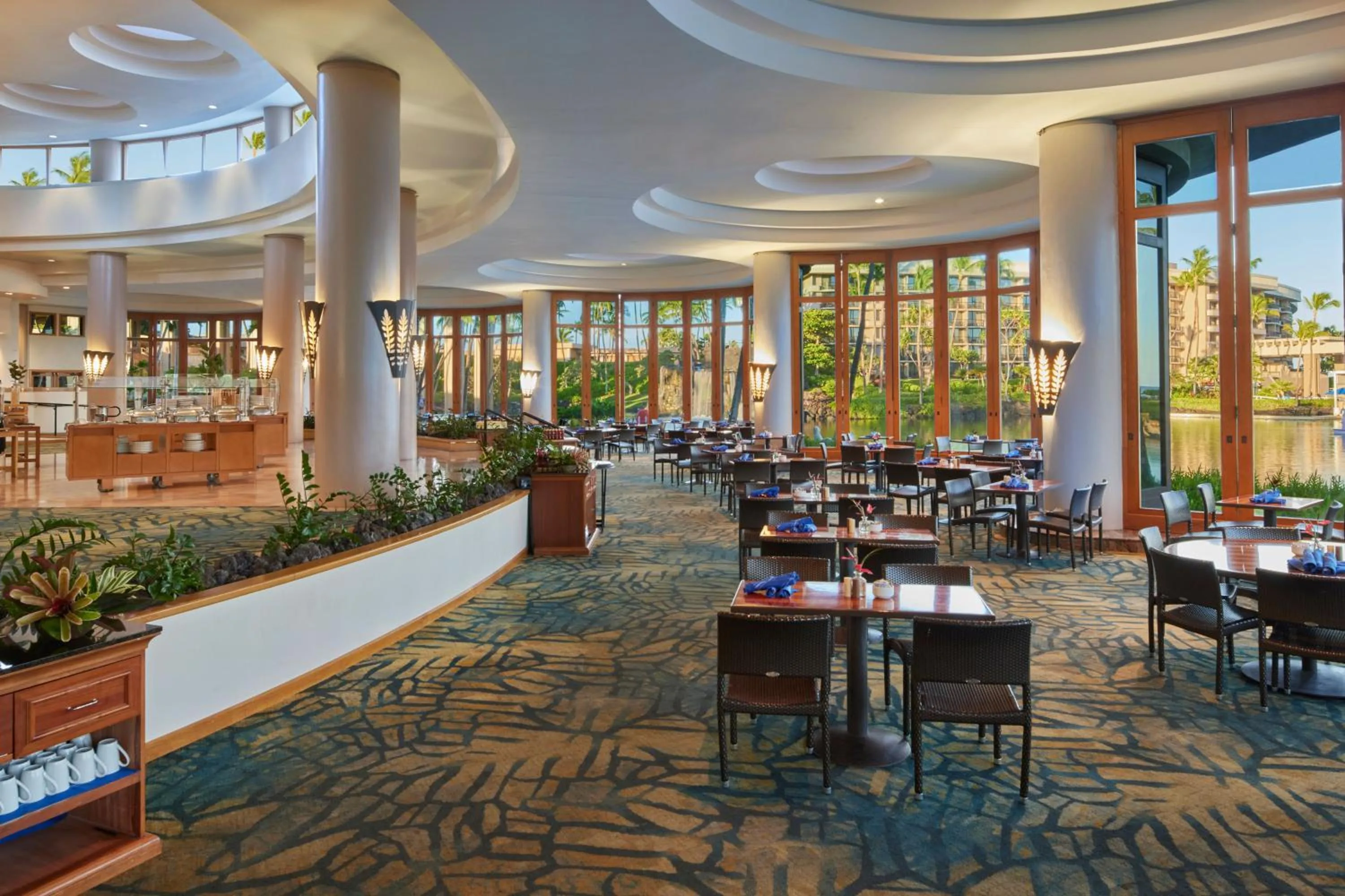 Breakfast in Hilton Waikoloa Village