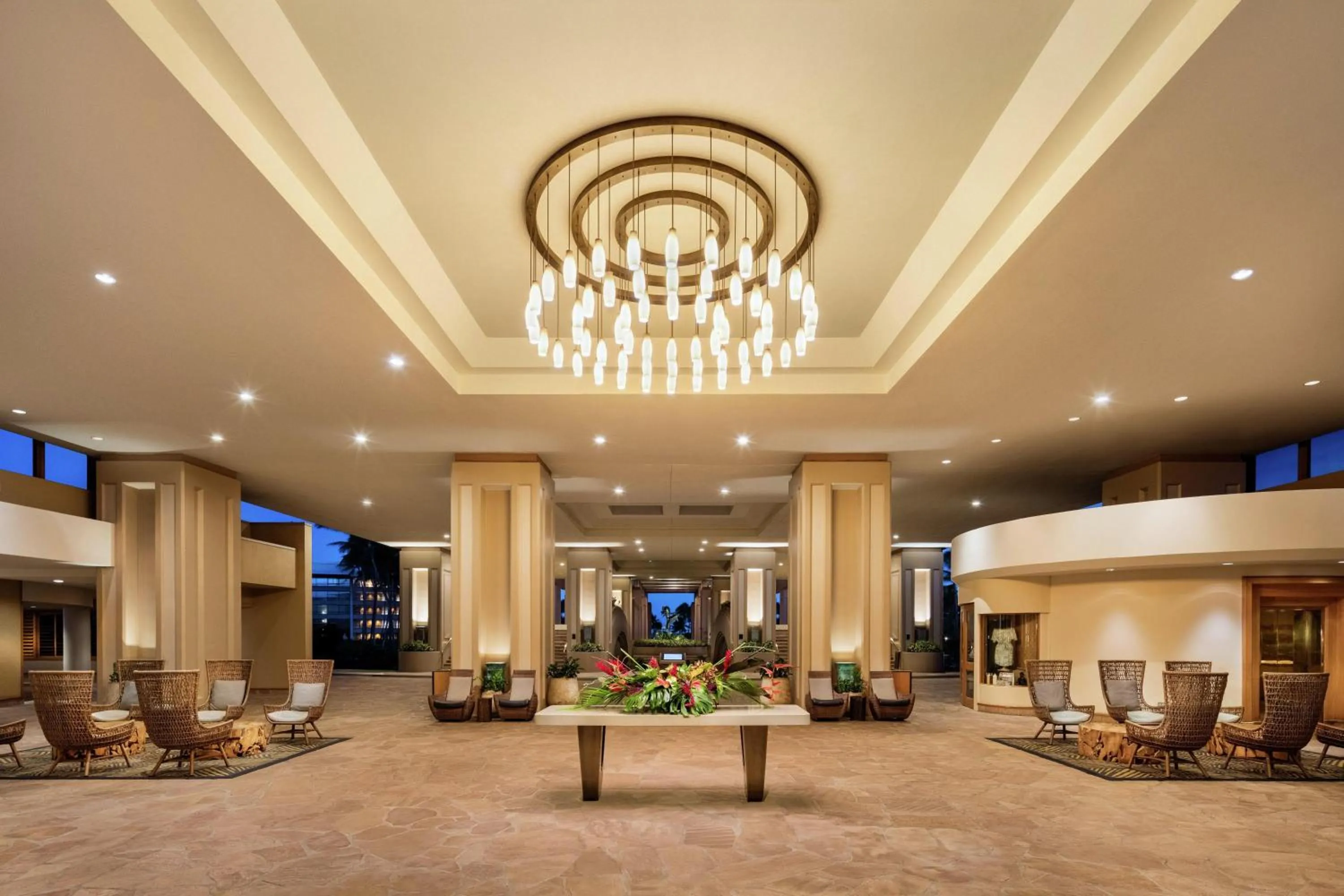 Lobby or reception in Hilton Waikoloa Village