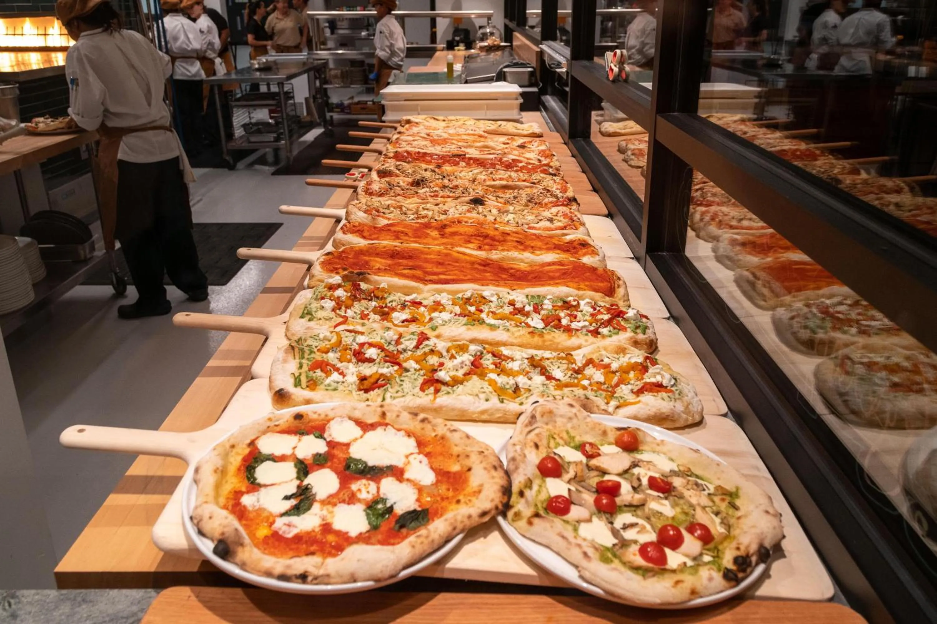 Dining area in Hilton Waikoloa Village