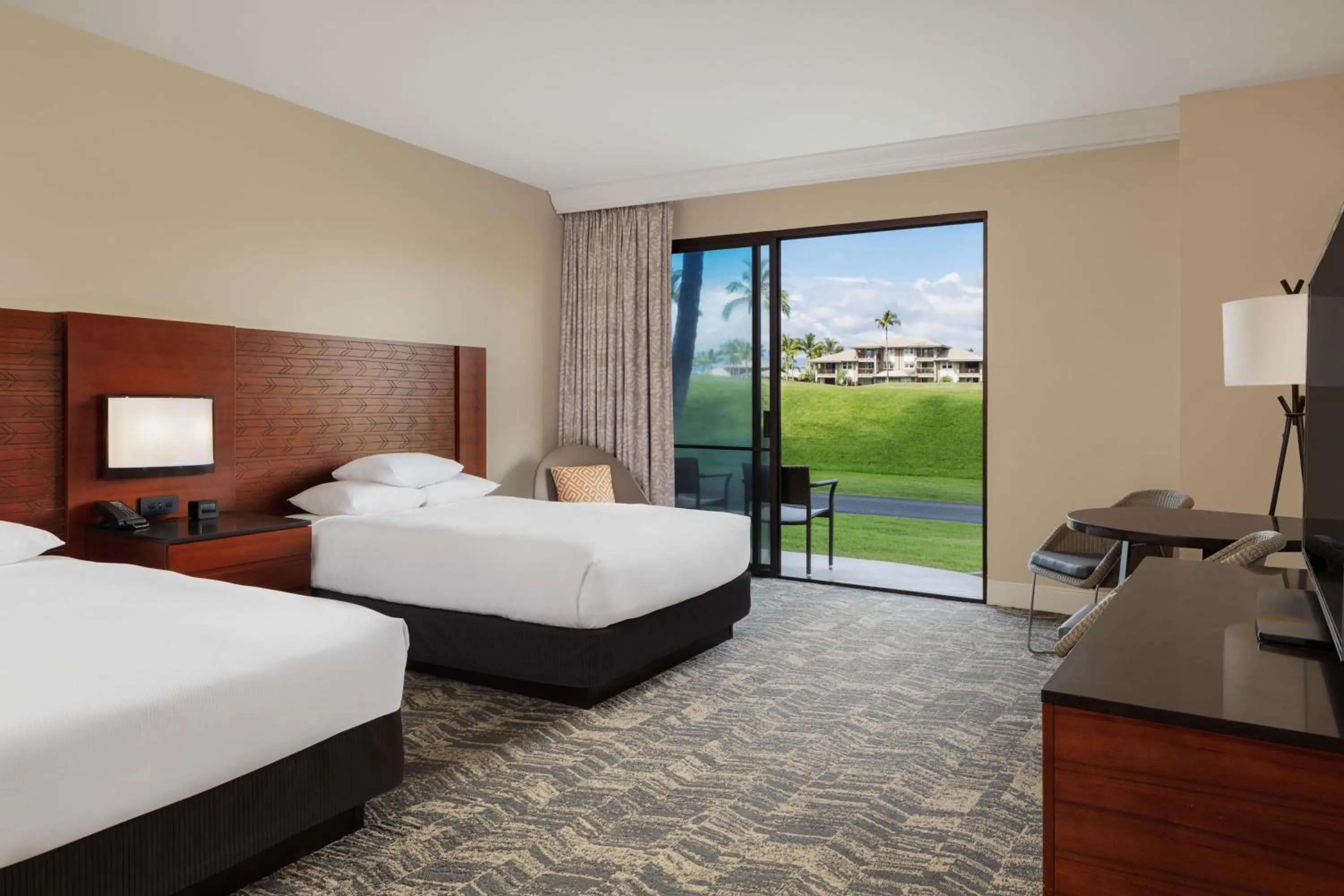 Bedroom, Bed in Hilton Waikoloa Village