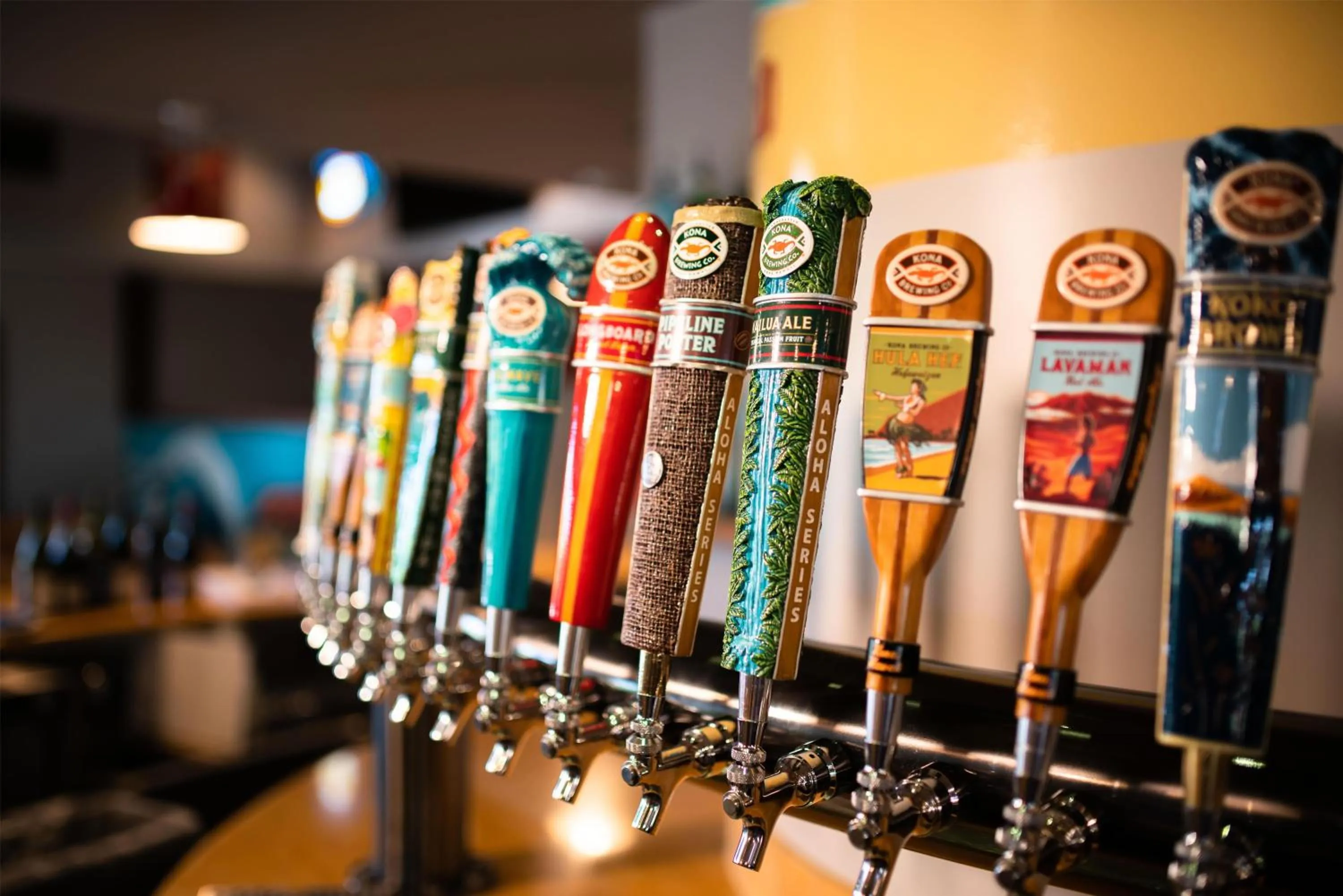 Dining area in Hilton Waikoloa Village