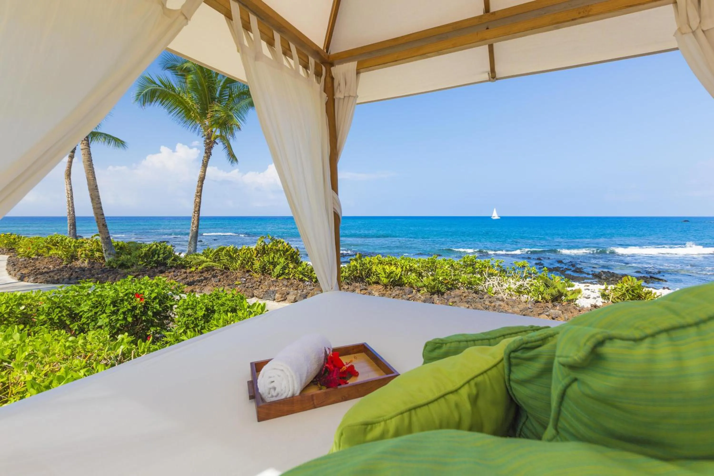 Patio in Hilton Waikoloa Village