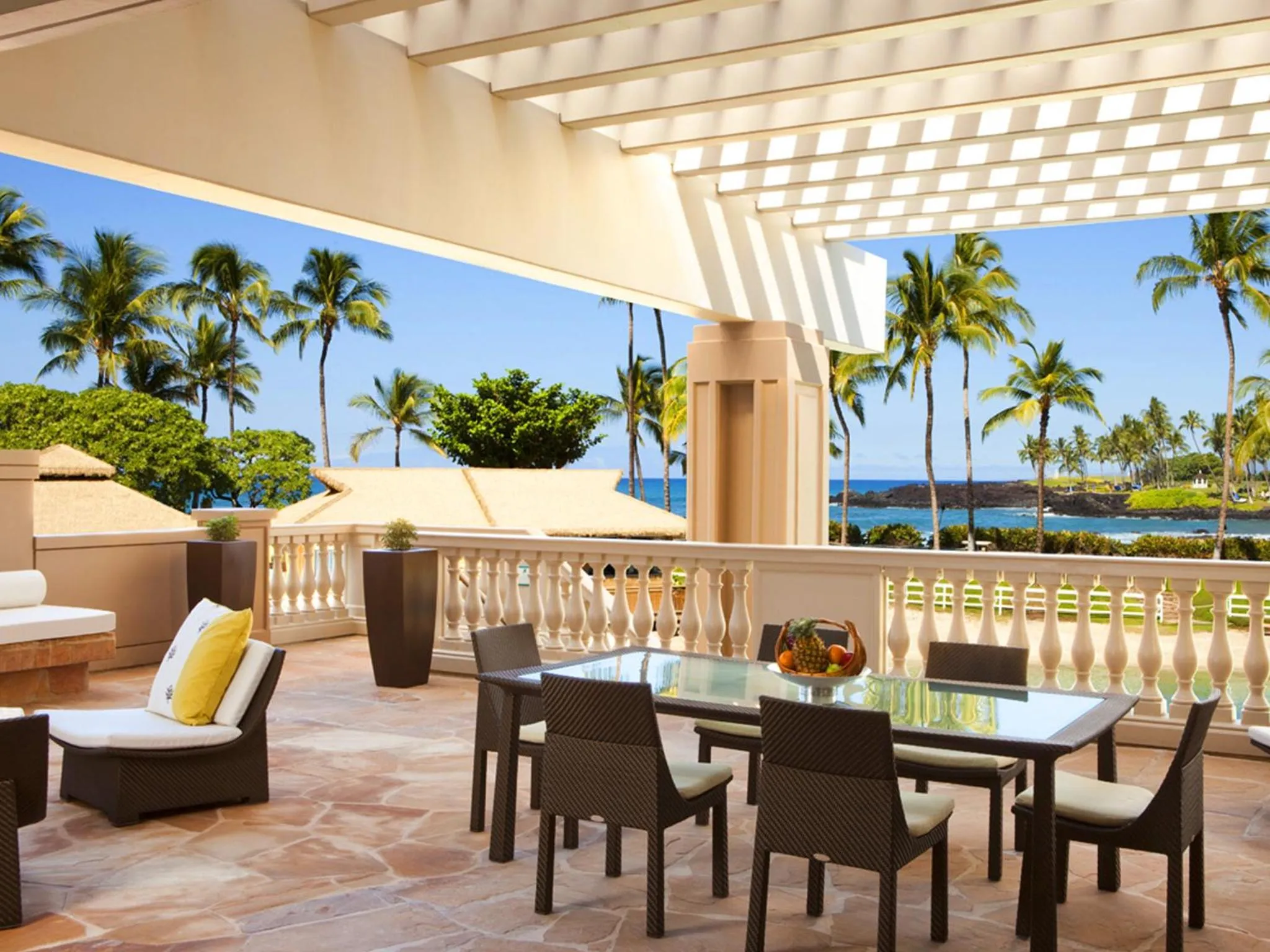 Balcony/Terrace in Hilton Waikoloa Village