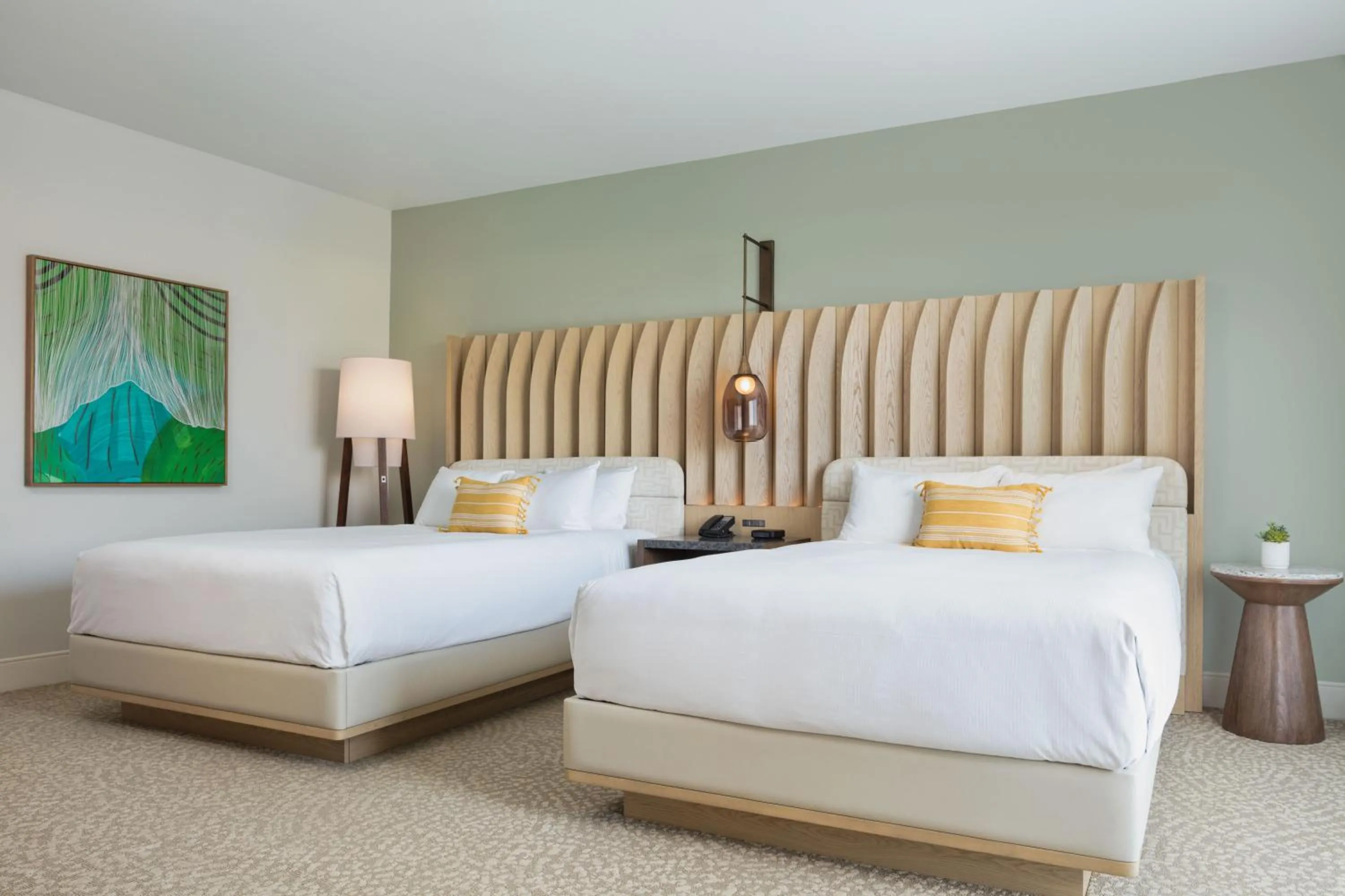 Bed in Hilton Waikoloa Village