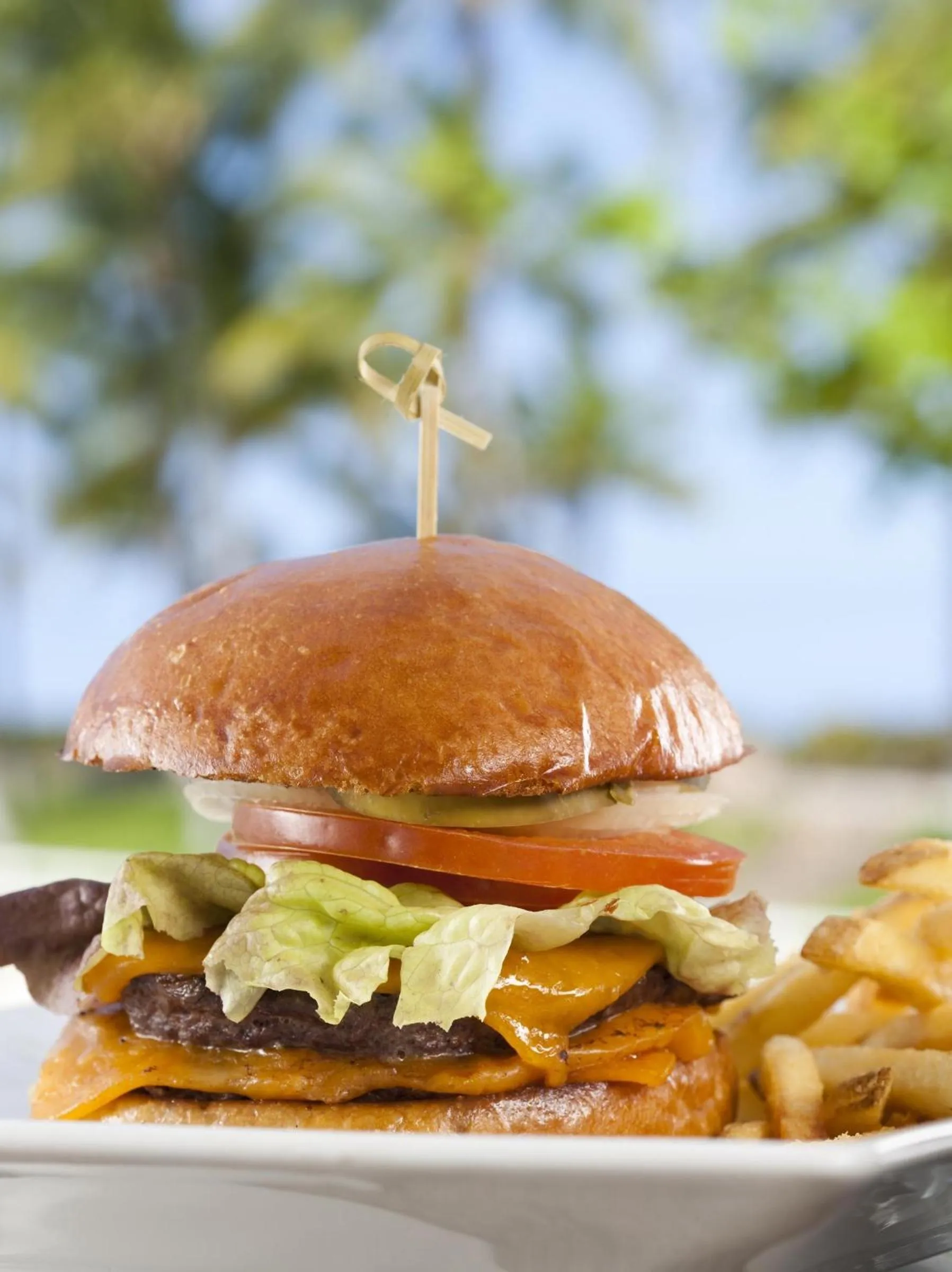 Dining area in Hilton Waikoloa Village