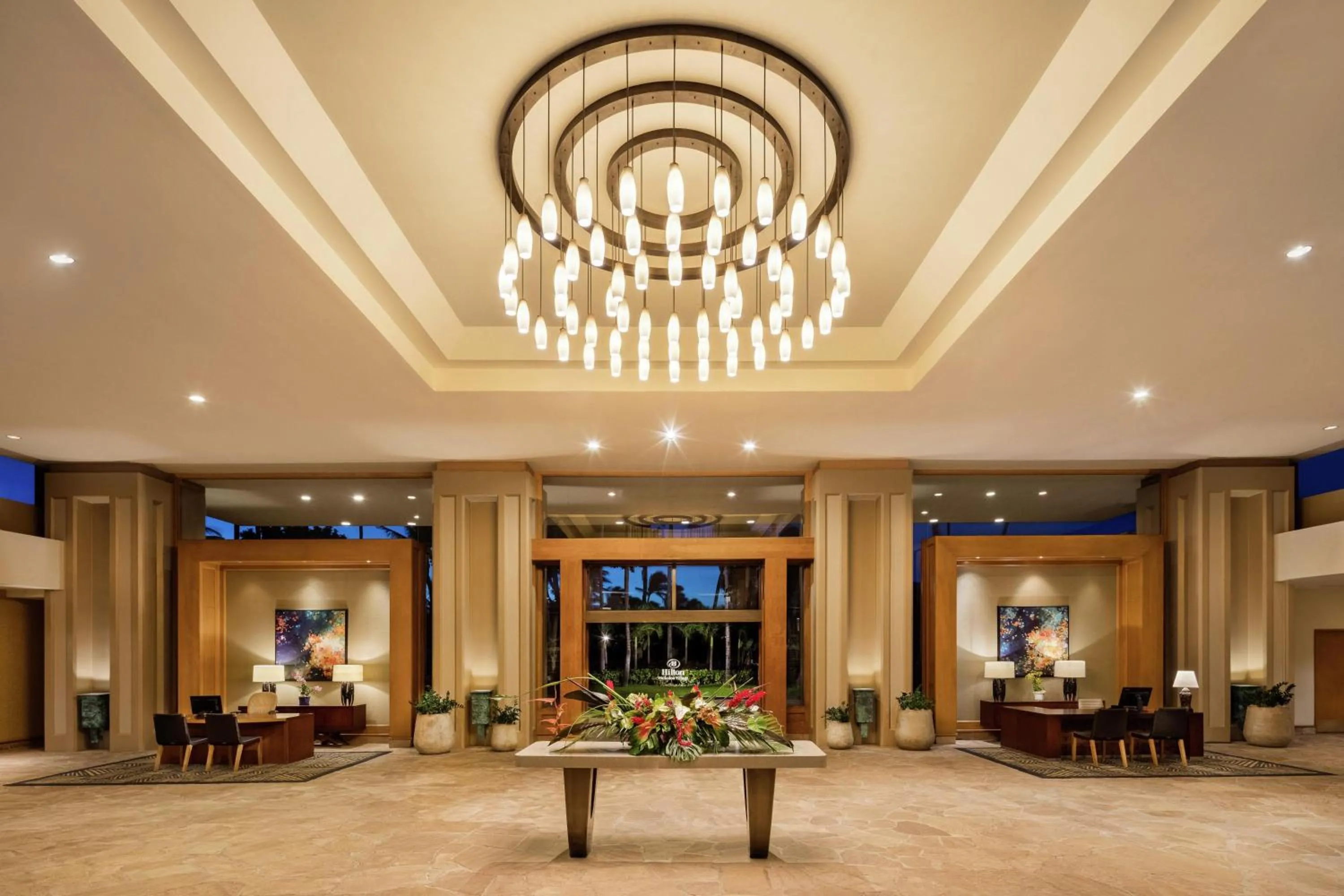 Lobby or reception in Hilton Waikoloa Village