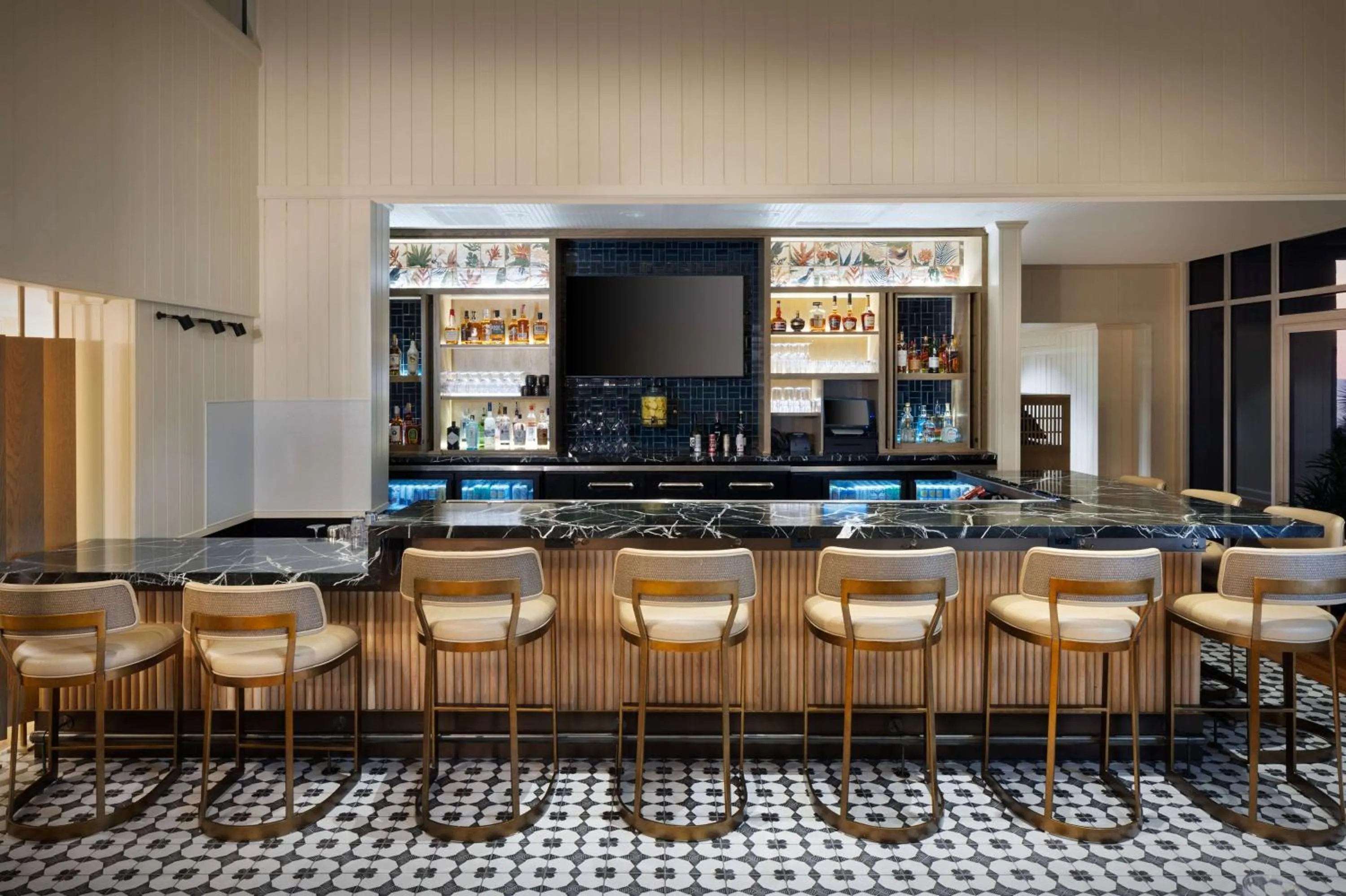 Lounge or bar in Hampton Inn & Suites Myrtle Beach Oceanfront