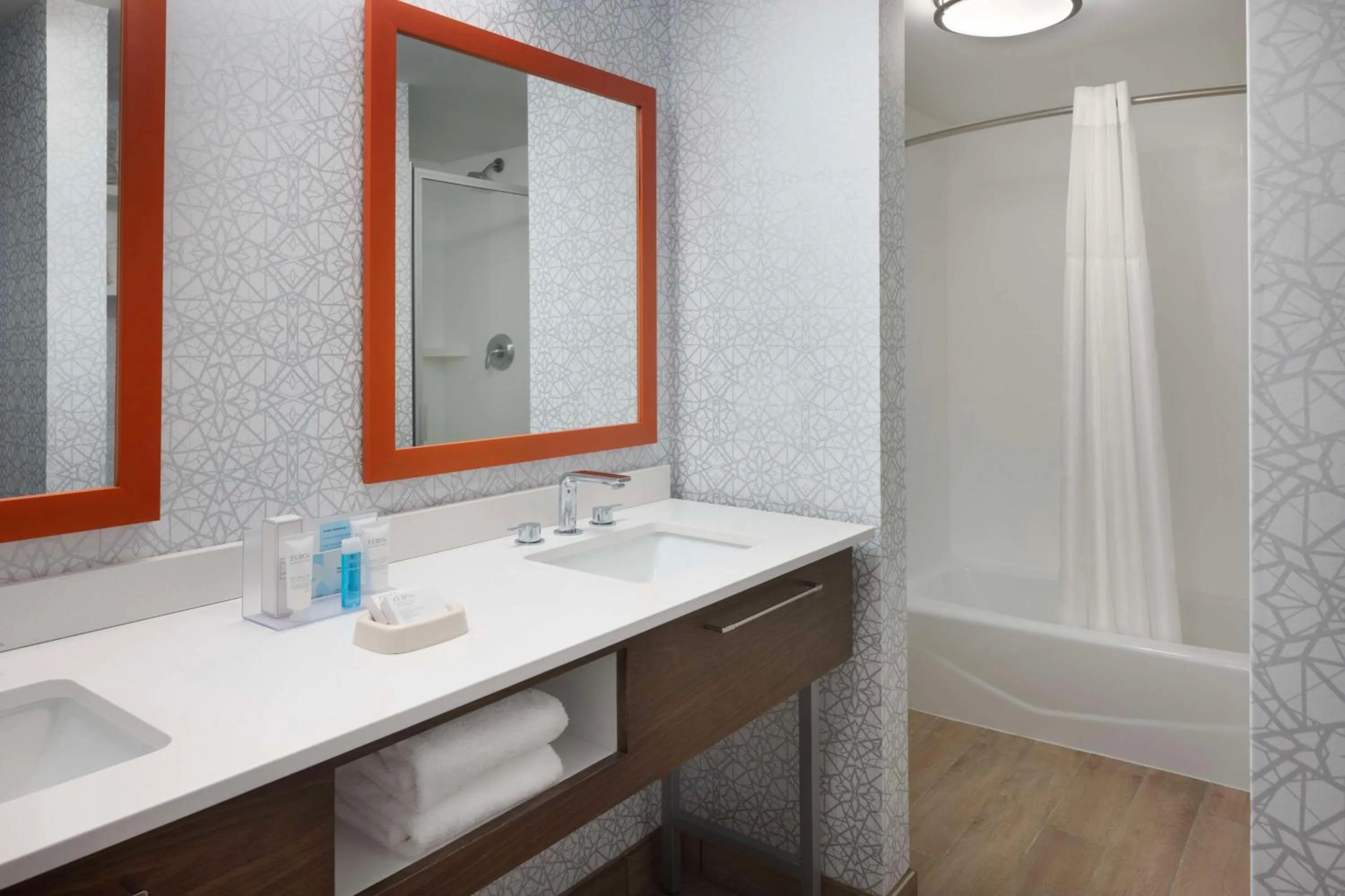 Bathroom in Hampton Inn & Suites Myrtle Beach Oceanfront