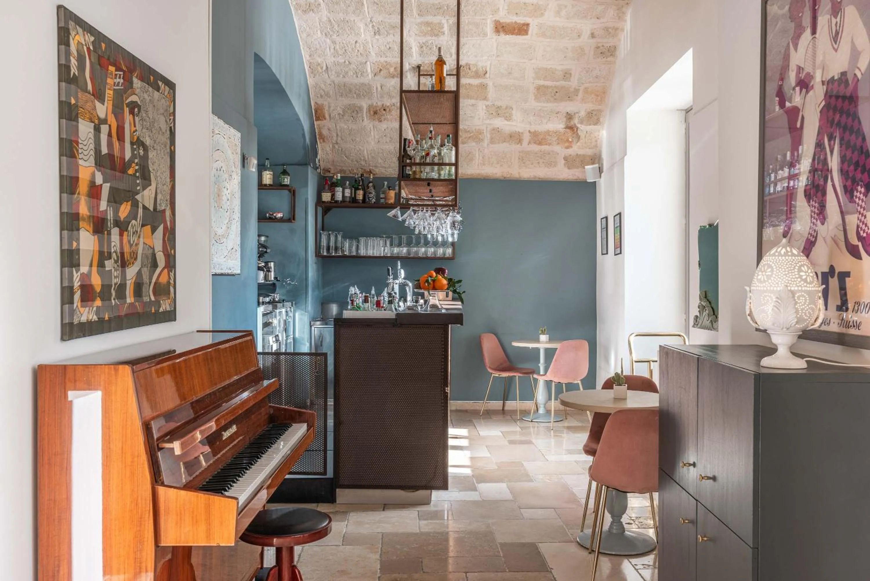 Lounge or bar in Palazzo Indelli