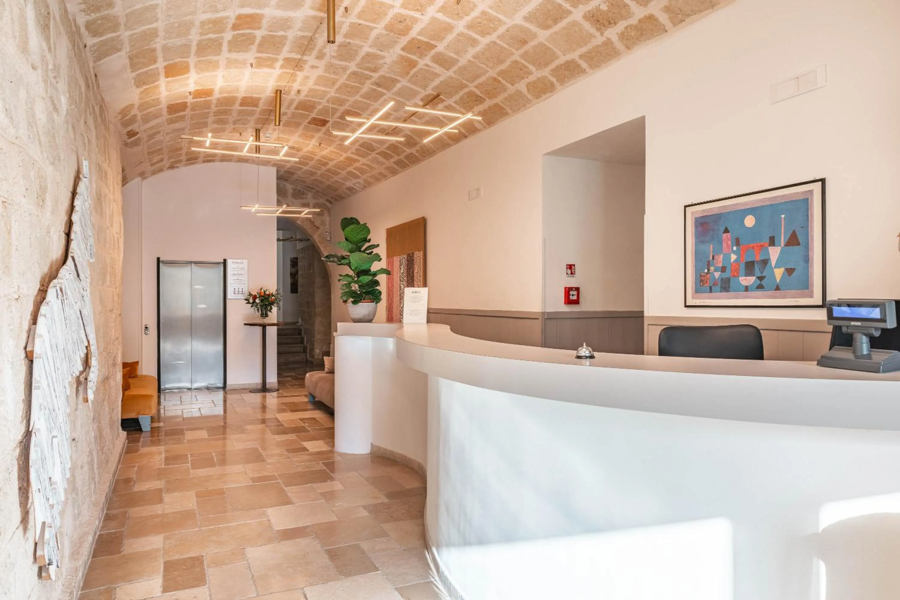 Lobby or reception in Palazzo Indelli