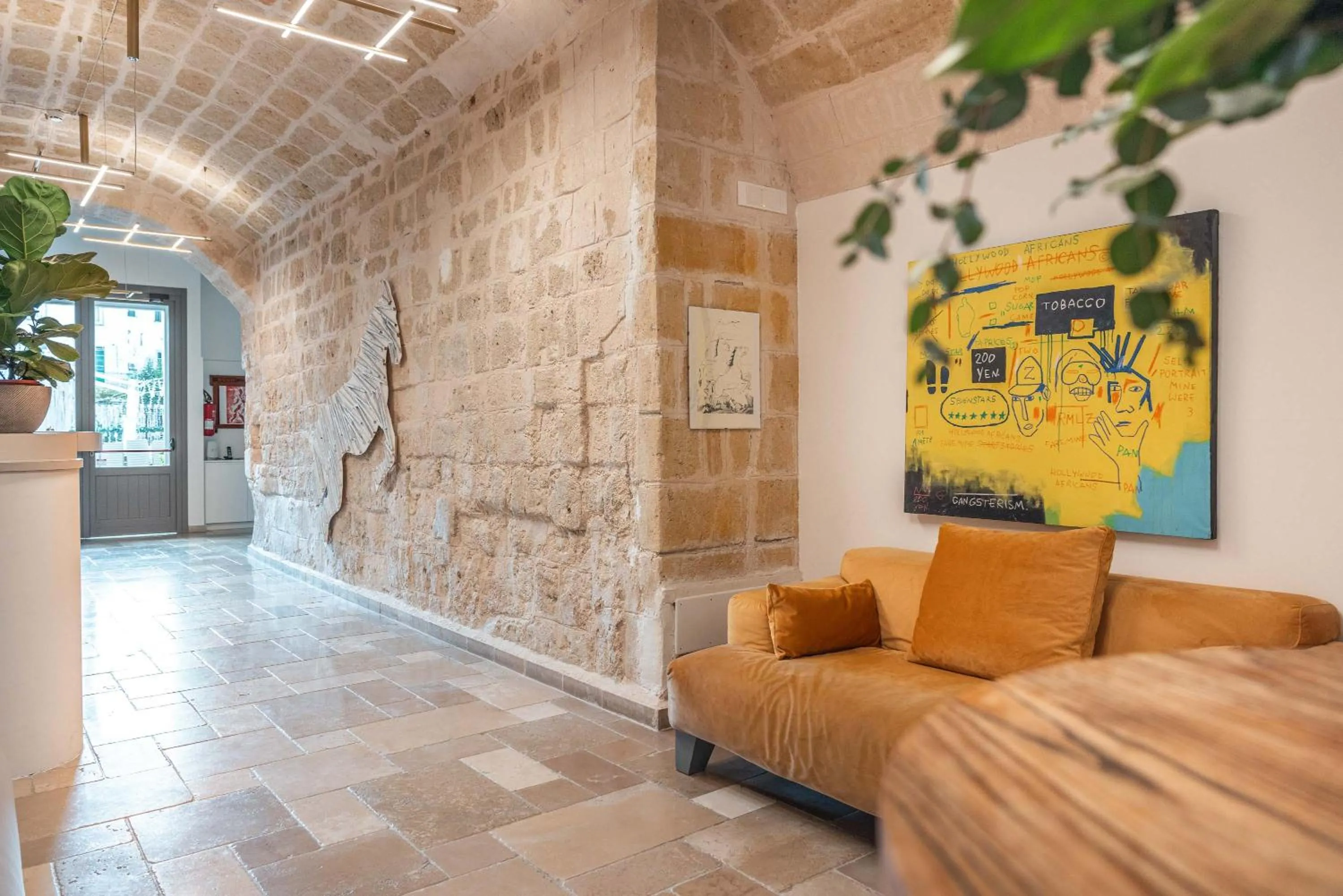 Lobby or reception in Palazzo Indelli