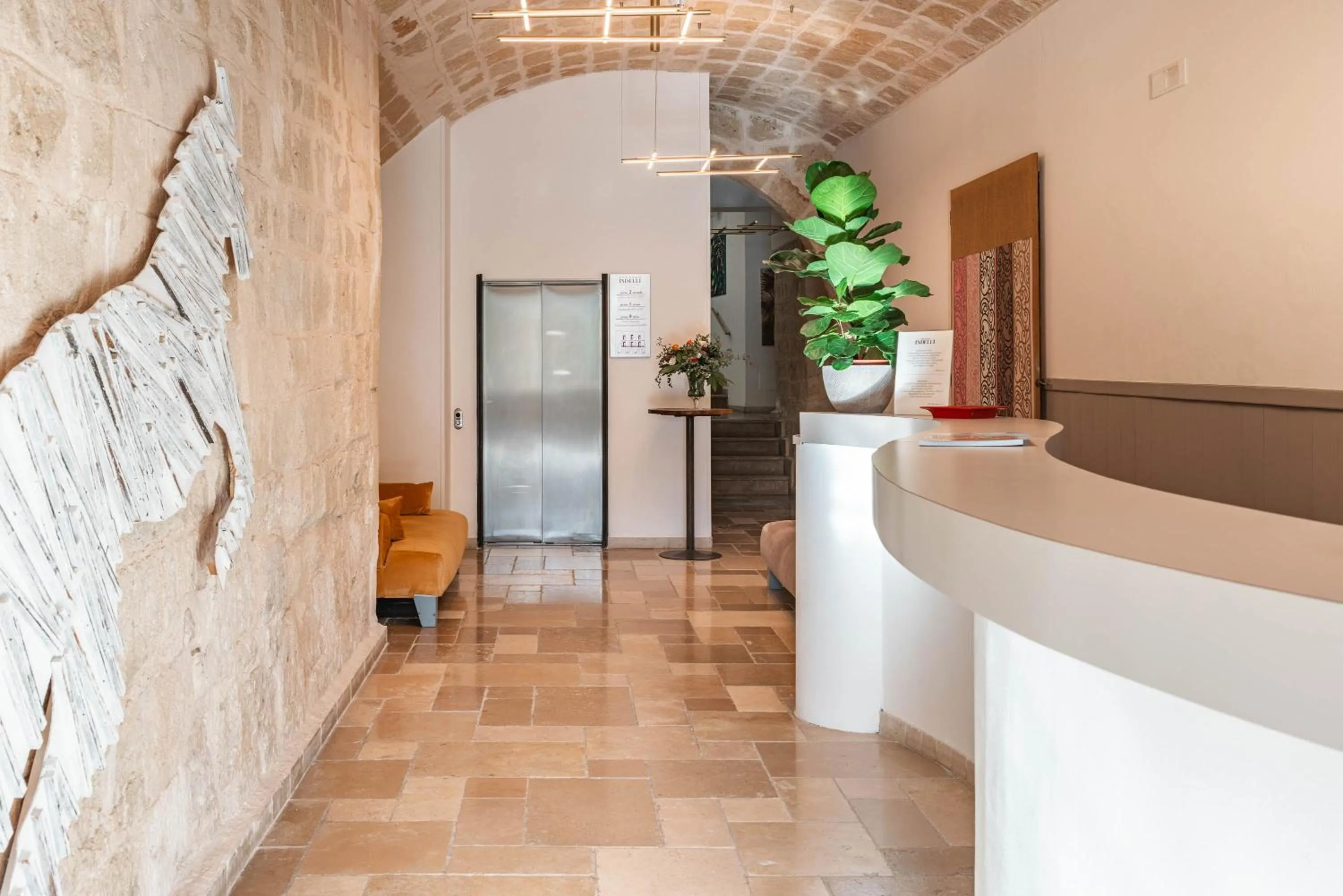 Lobby or reception in Palazzo Indelli