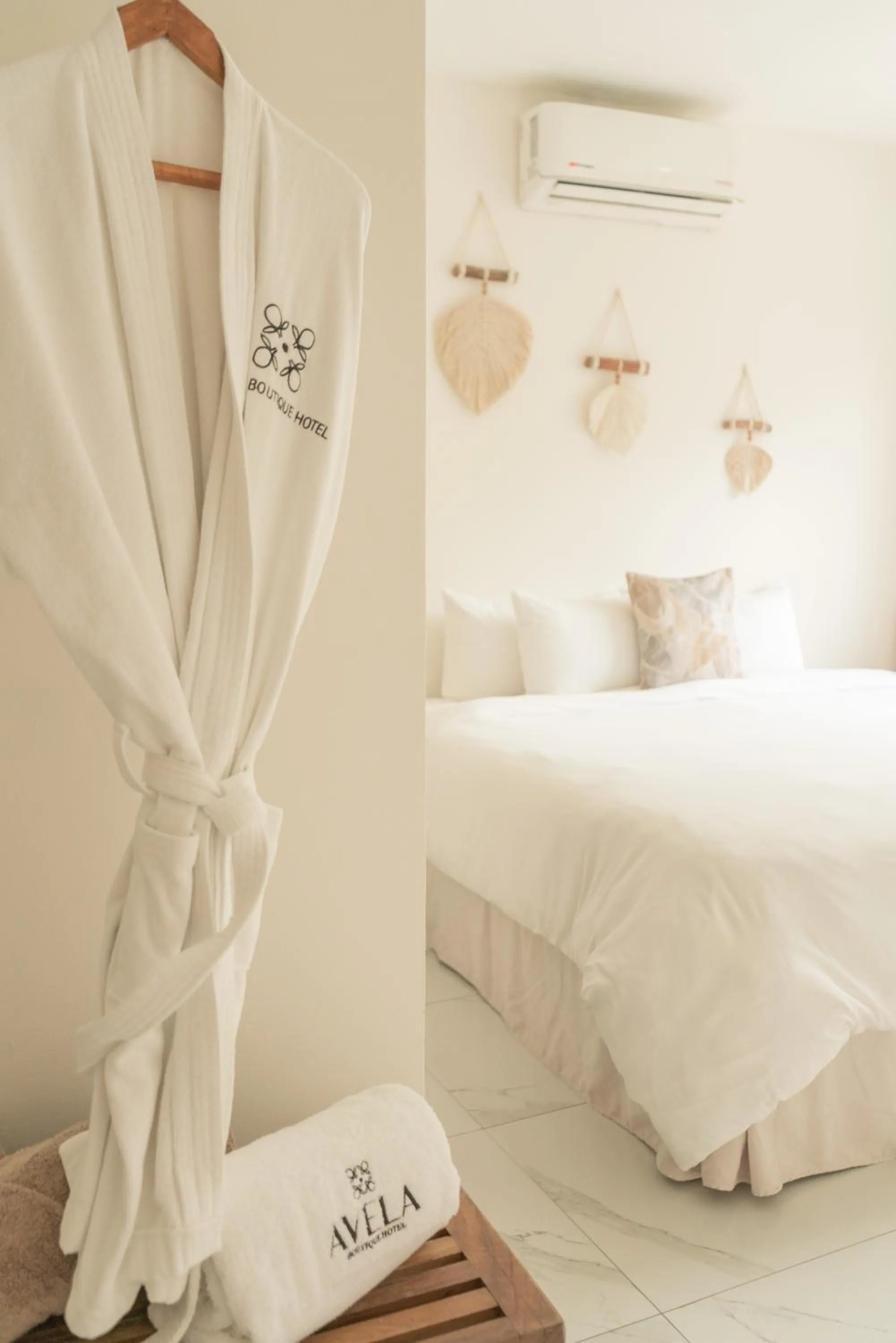 Bed in Avela Boutique Hotel
