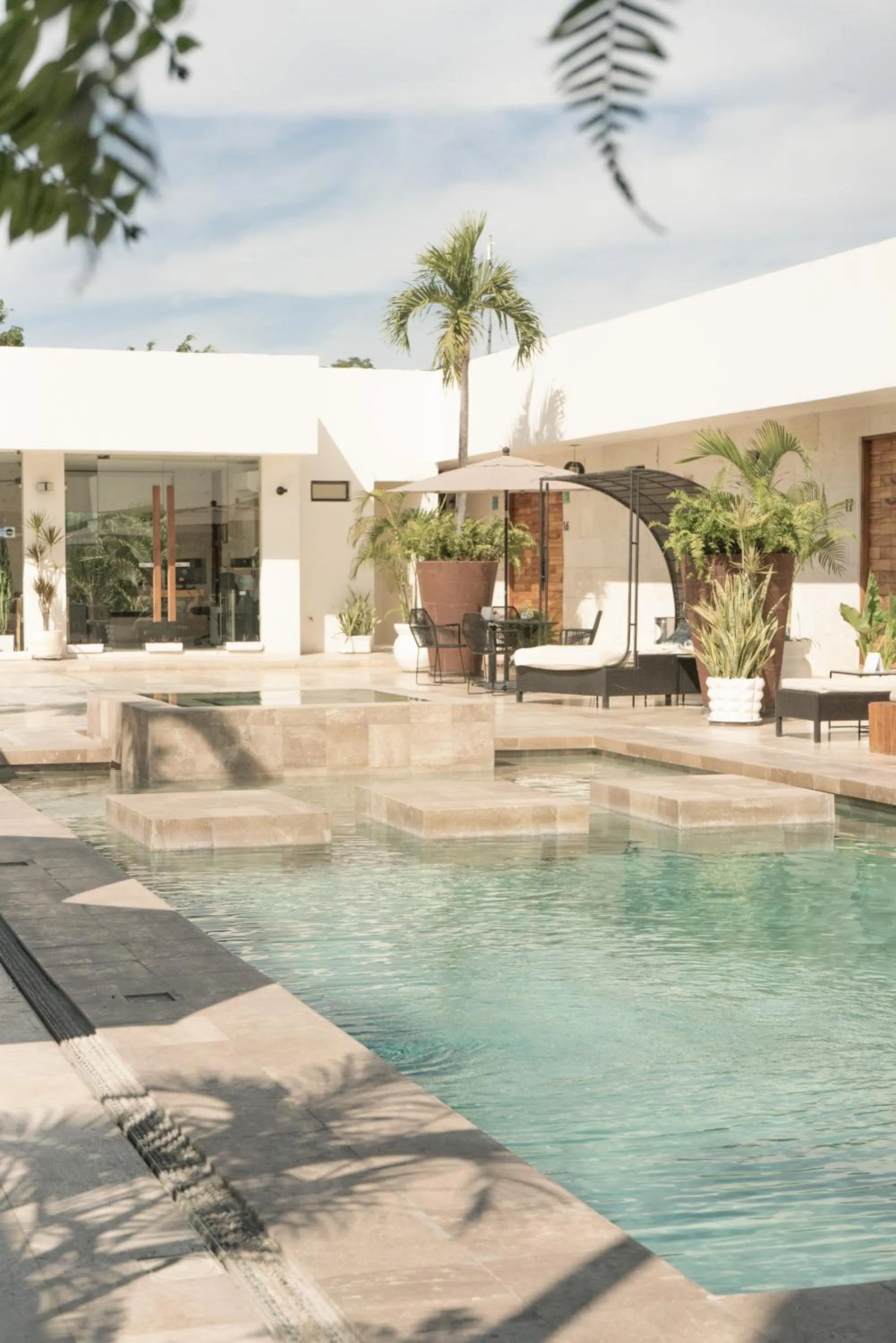 Patio in Avela Boutique Hotel