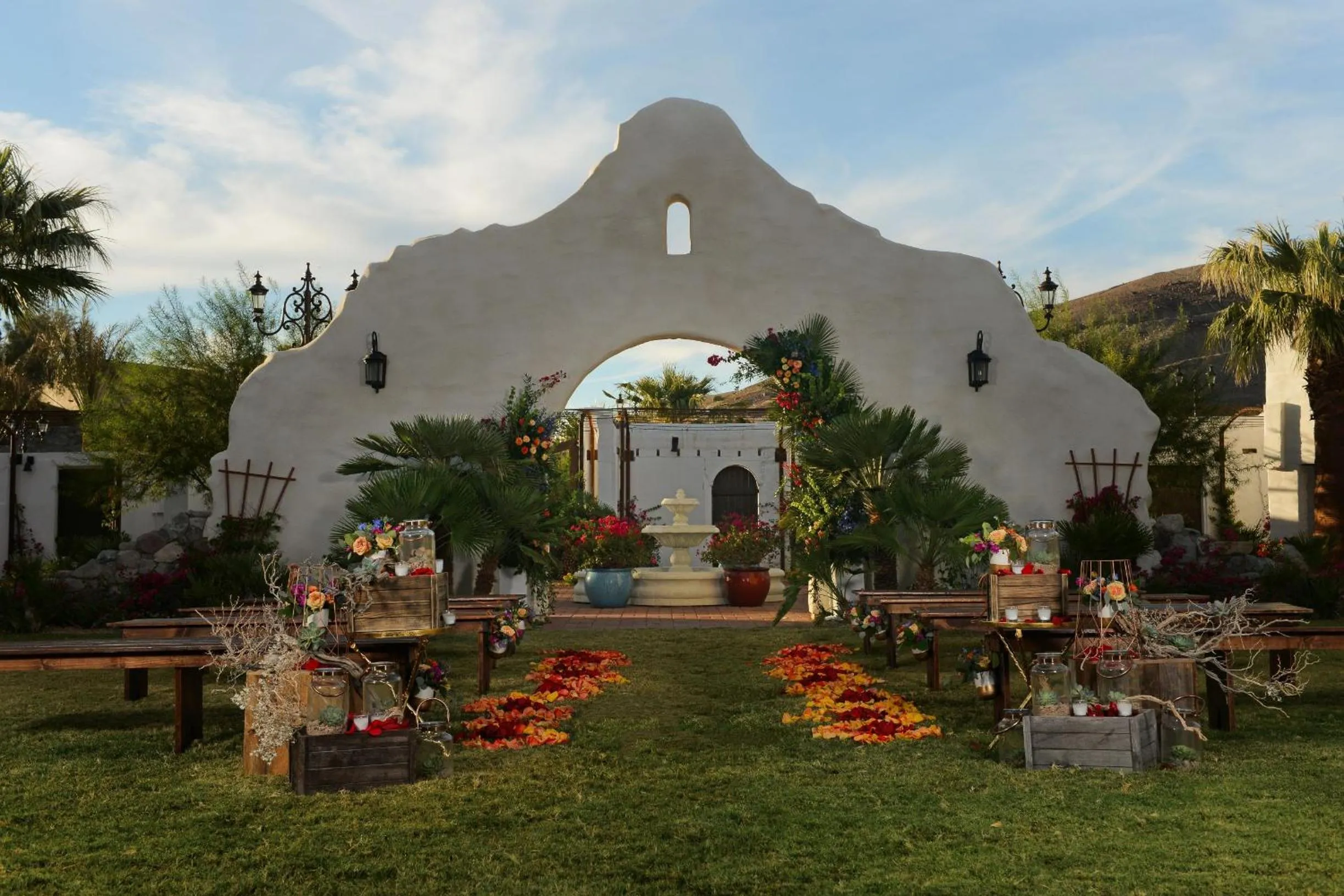 Garden in The Inn at Death Valley