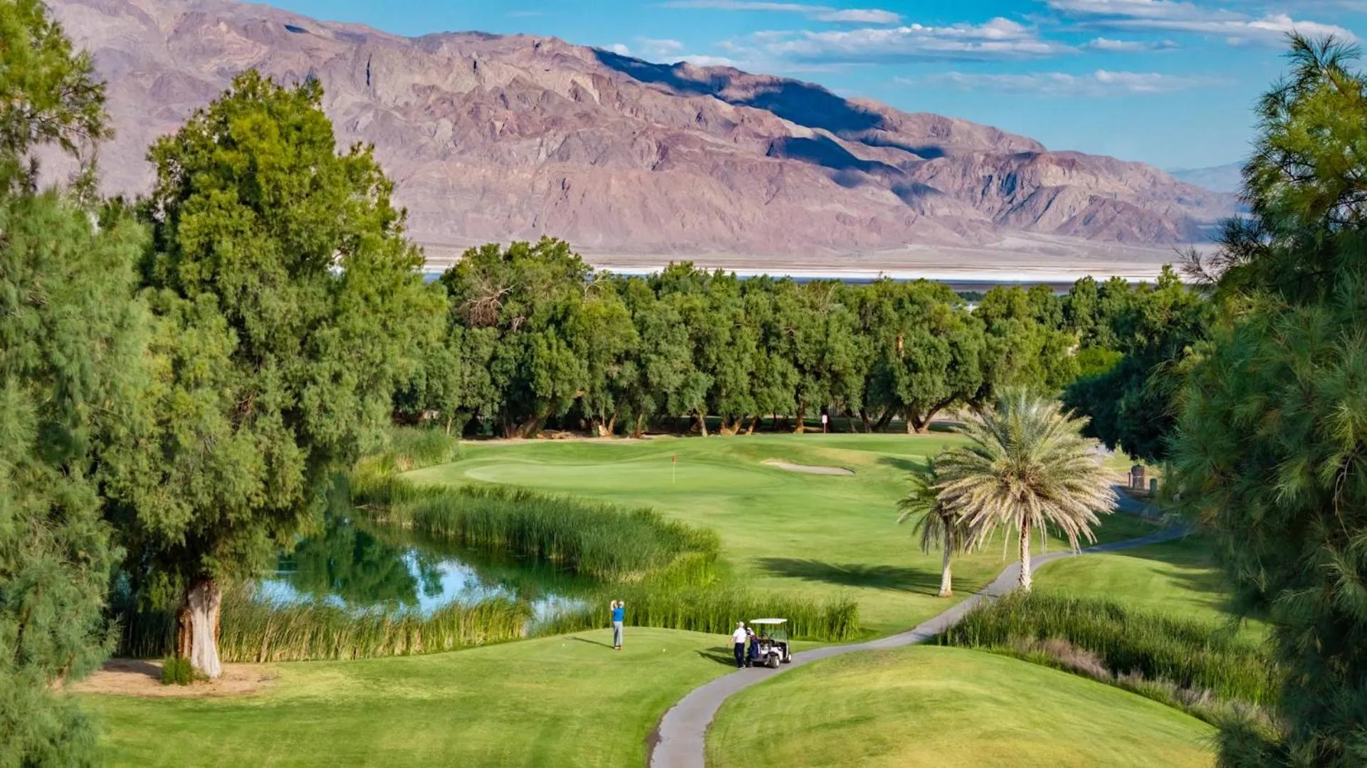 Golfcourse in The Inn at Death Valley
