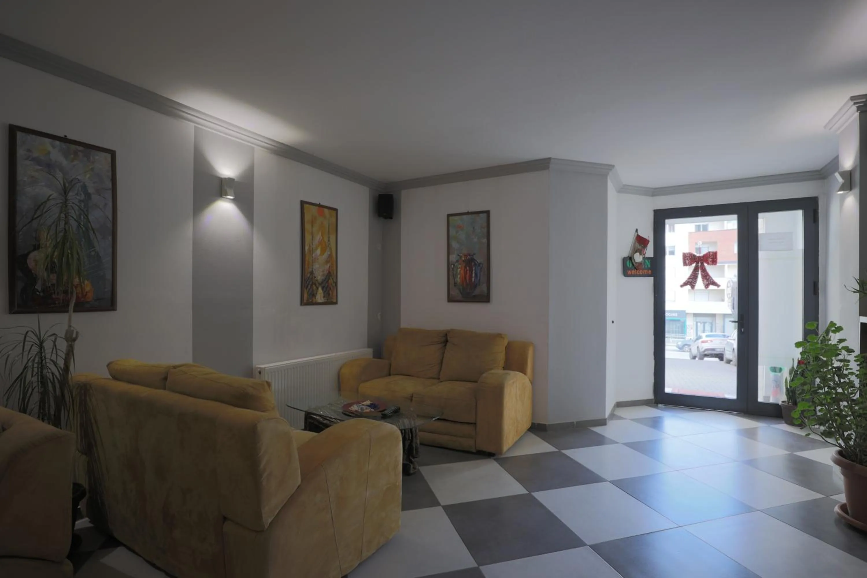 Lobby or reception in Hotel Denis