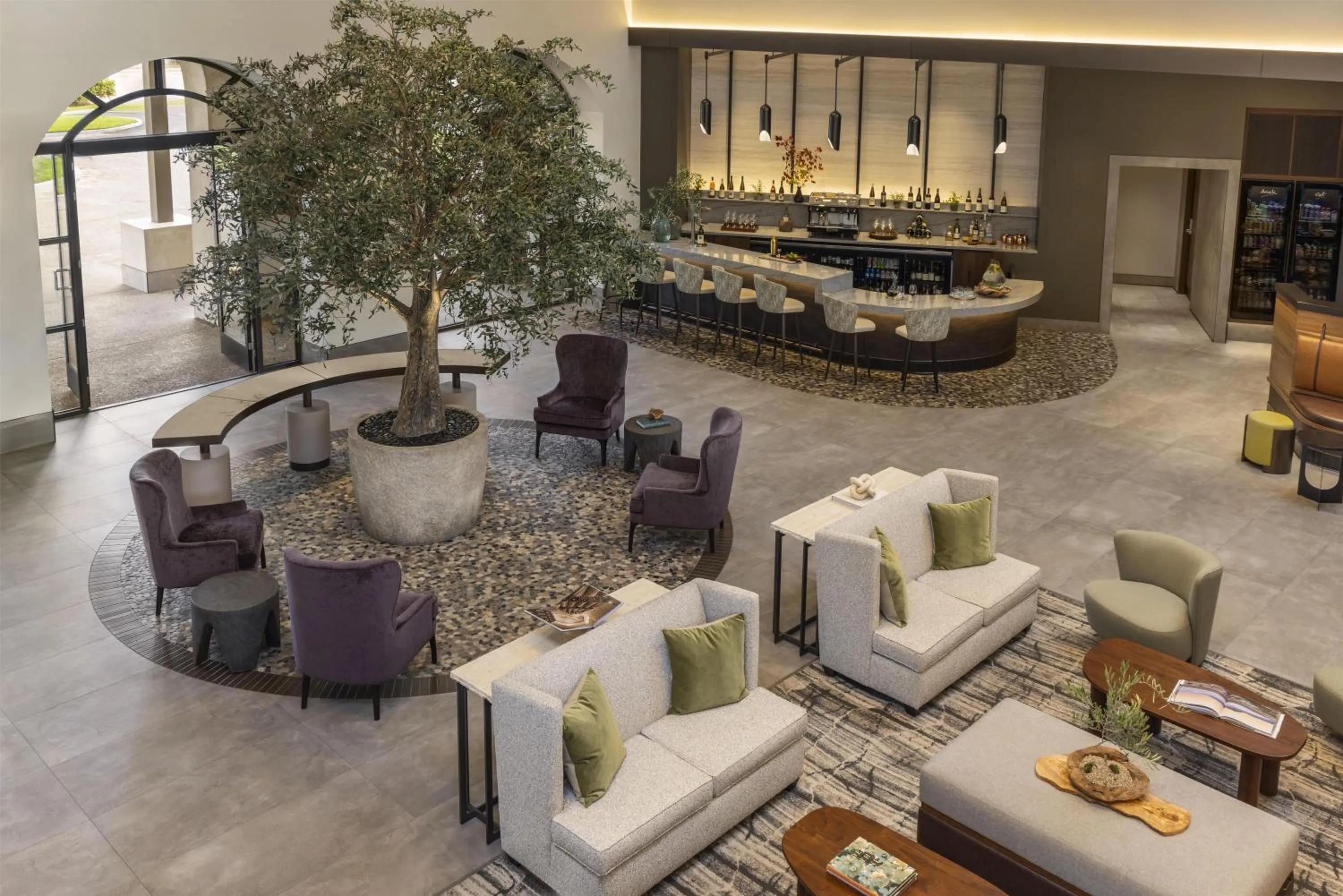 Lobby or reception in Casa Mani Resort Napa Valley, Curio Collection By Hilton