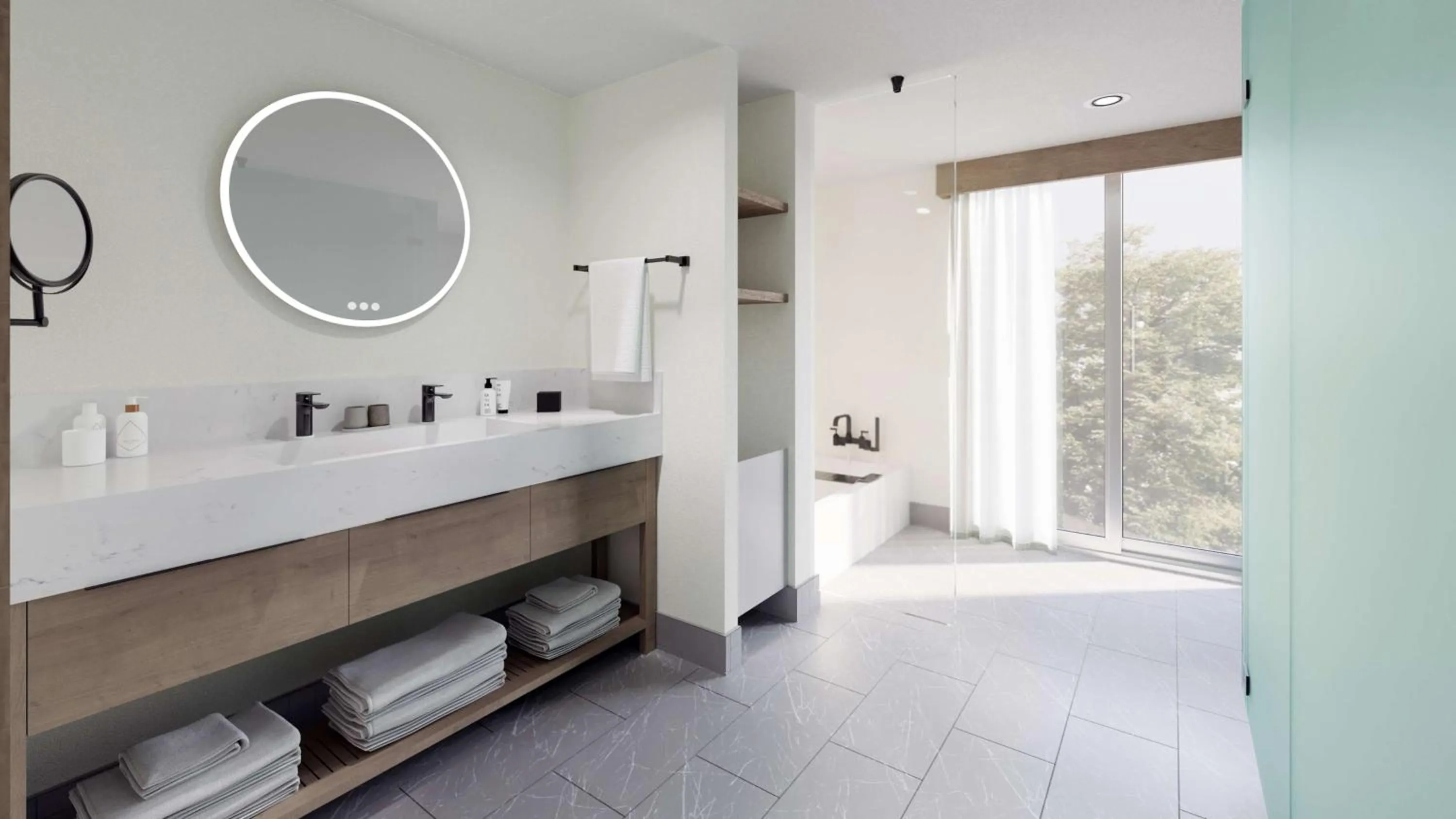 Bathroom in Embassy Suites by Hilton Napa Valley