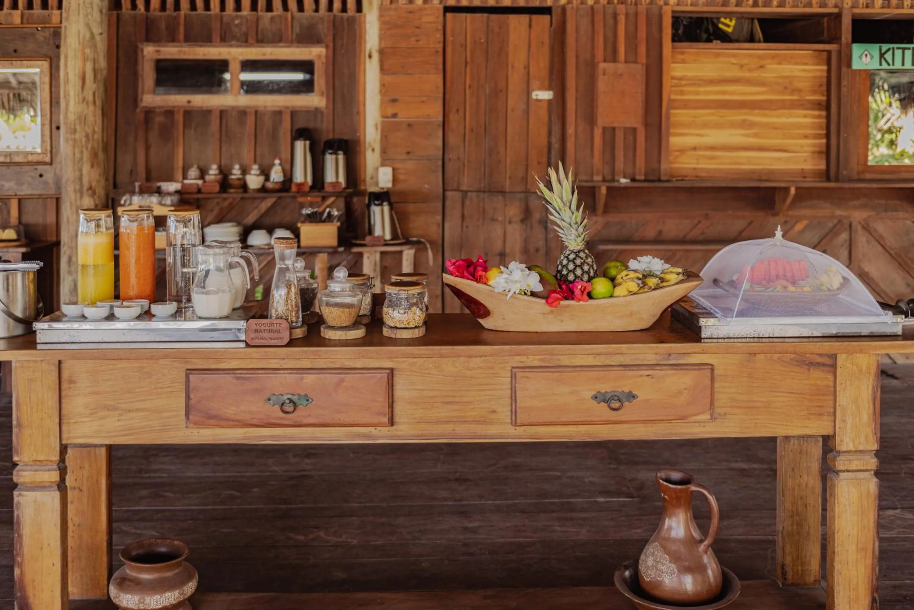 Buffet breakfast in Ventana Hotel